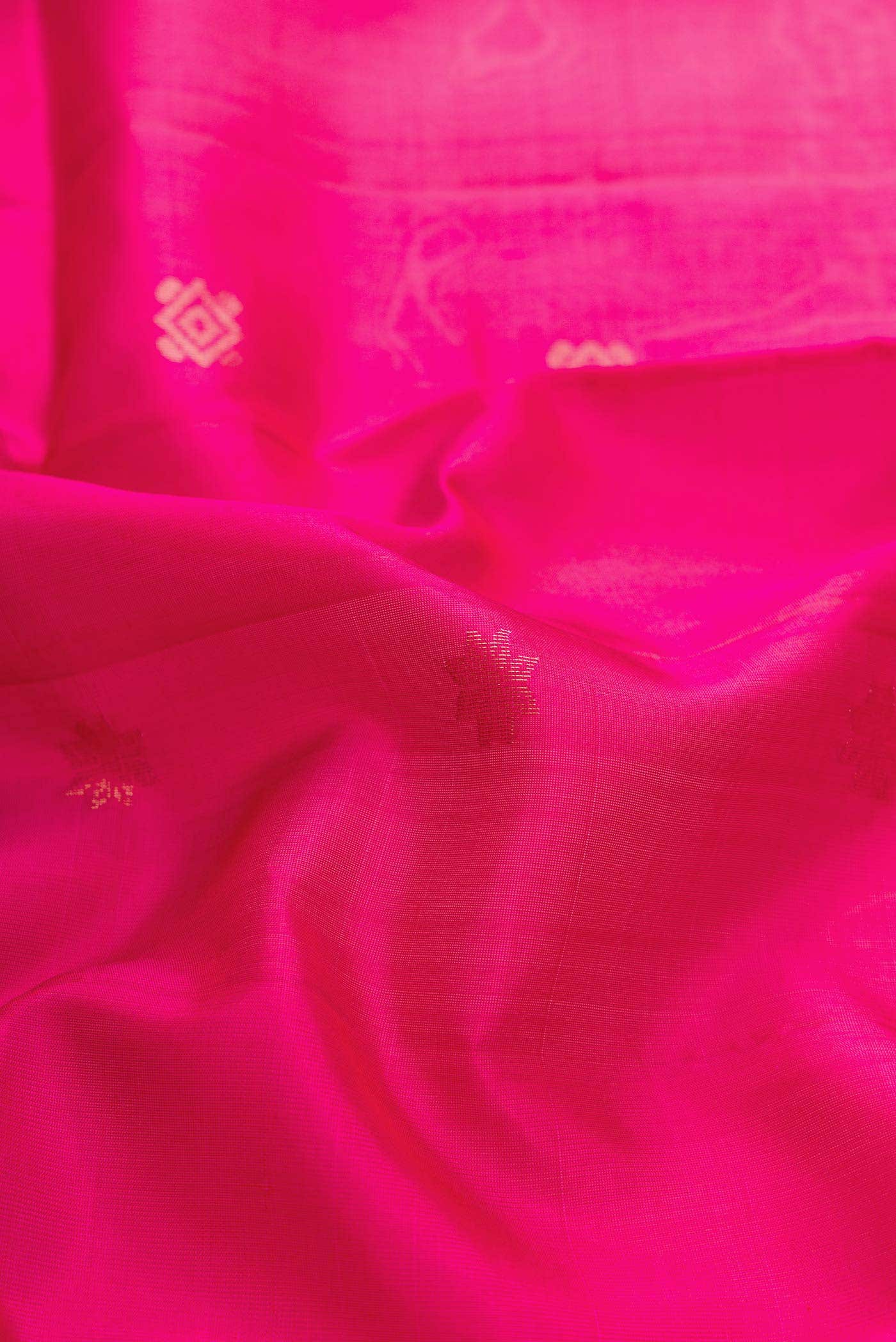 Pink Dual Tone Soft Silk Saree