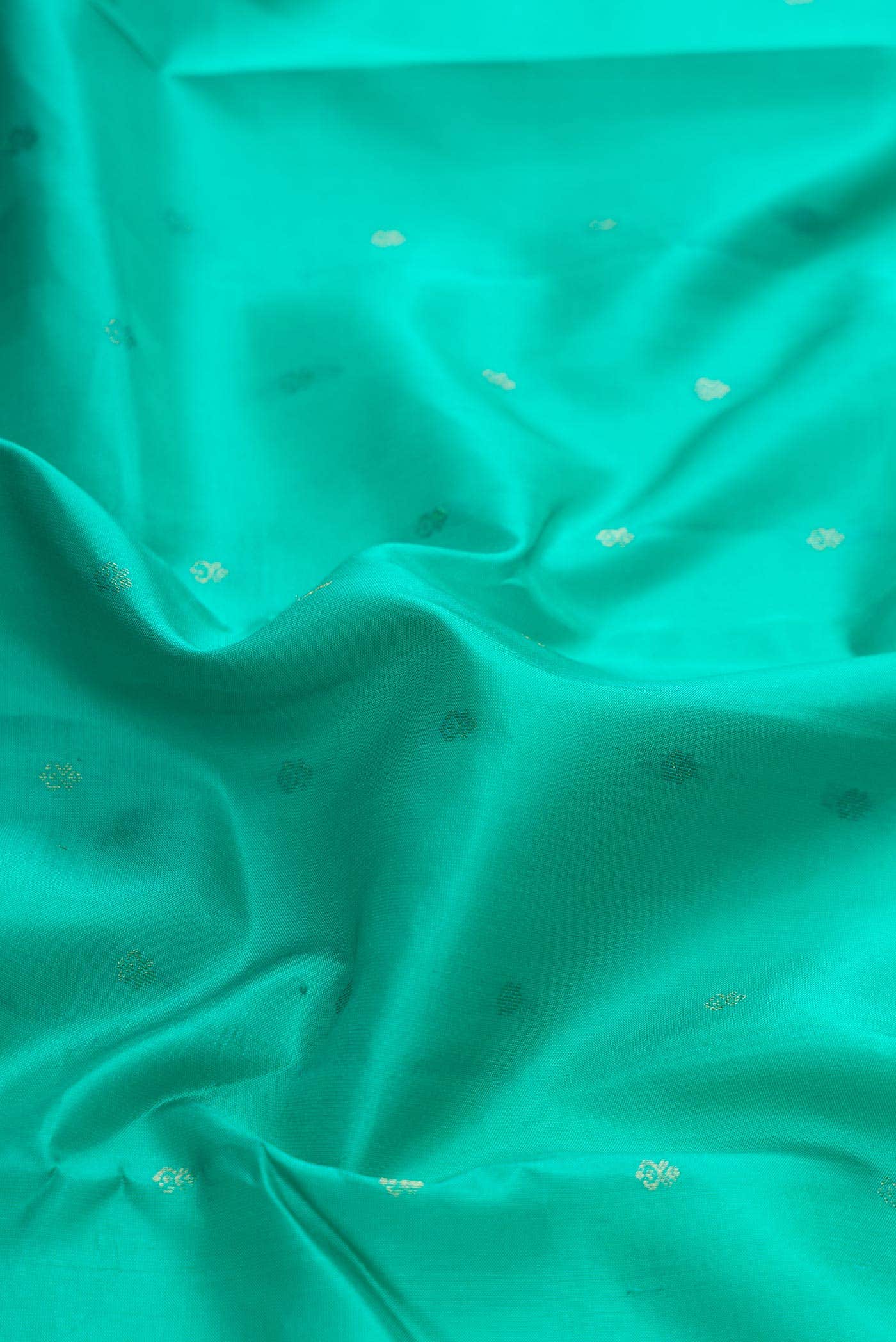 Green Dual Tone Kanchipuram Silk Saree
