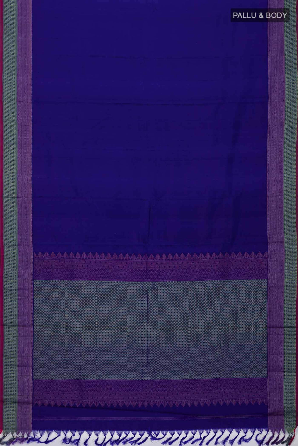 Blue Kanchipuram Silk Saree