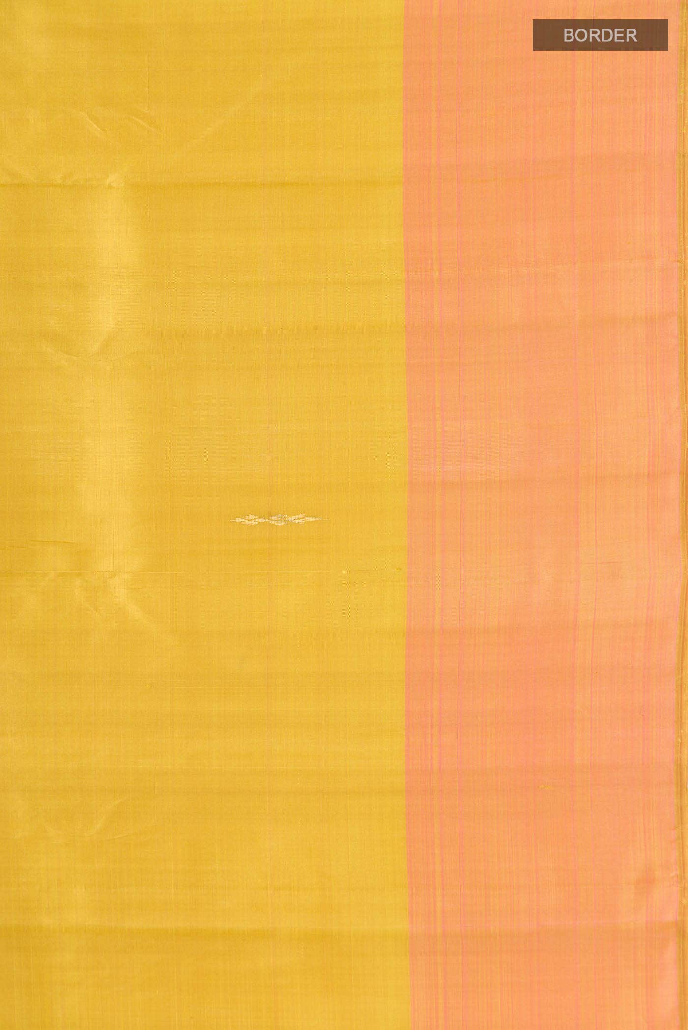Yellow Kanchipuram Silk Saree