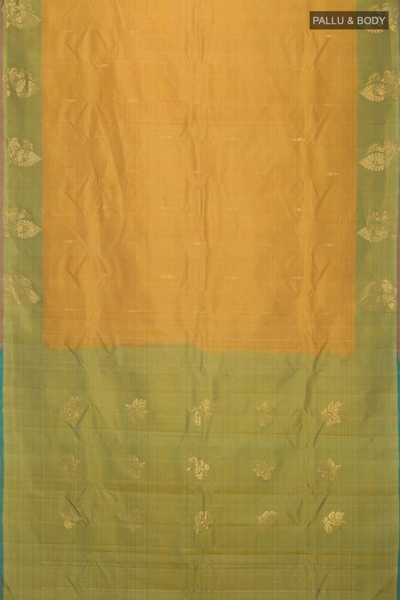 Green Kanchipuram Silk Saree