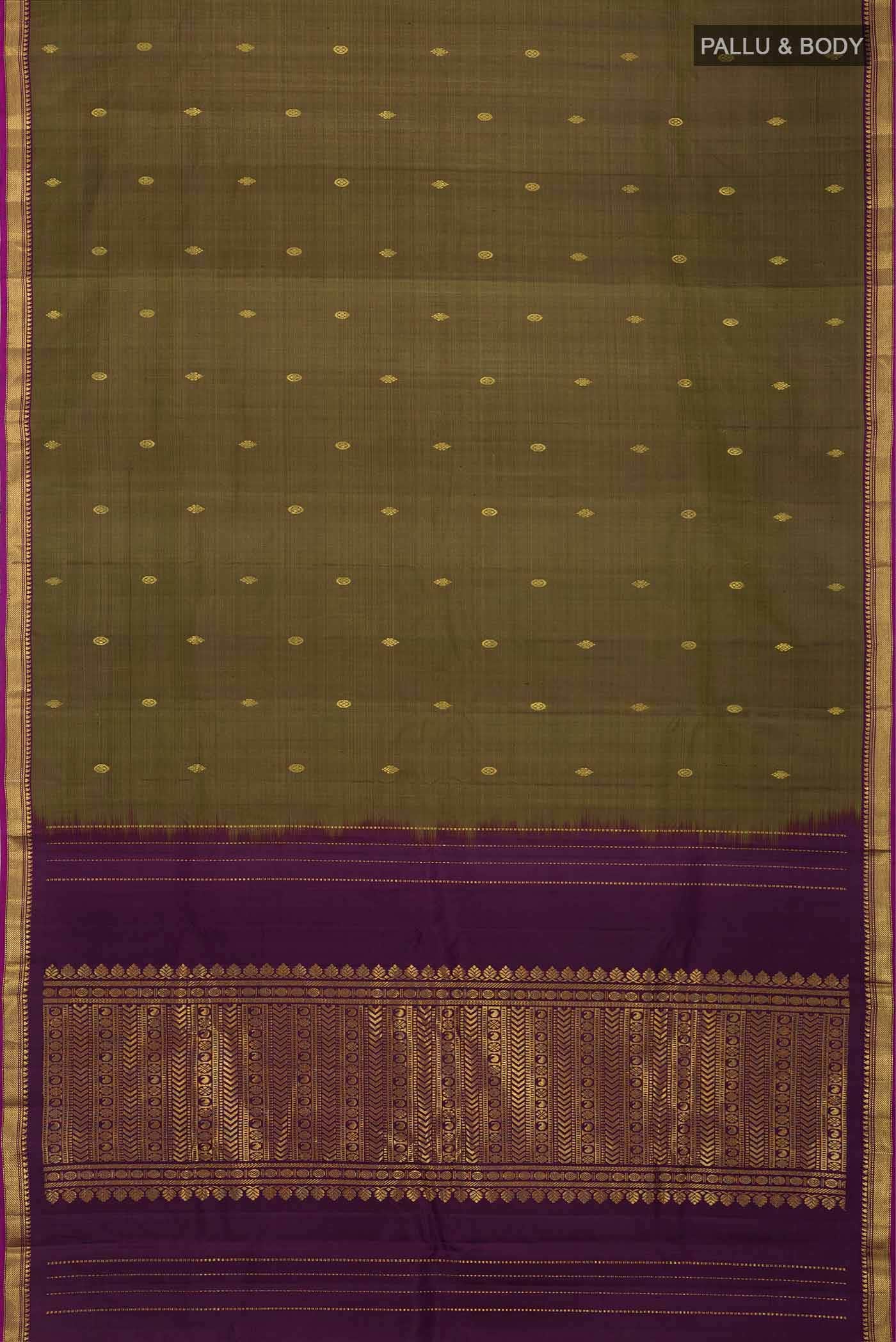 Green Kanchipuram Silk Saree