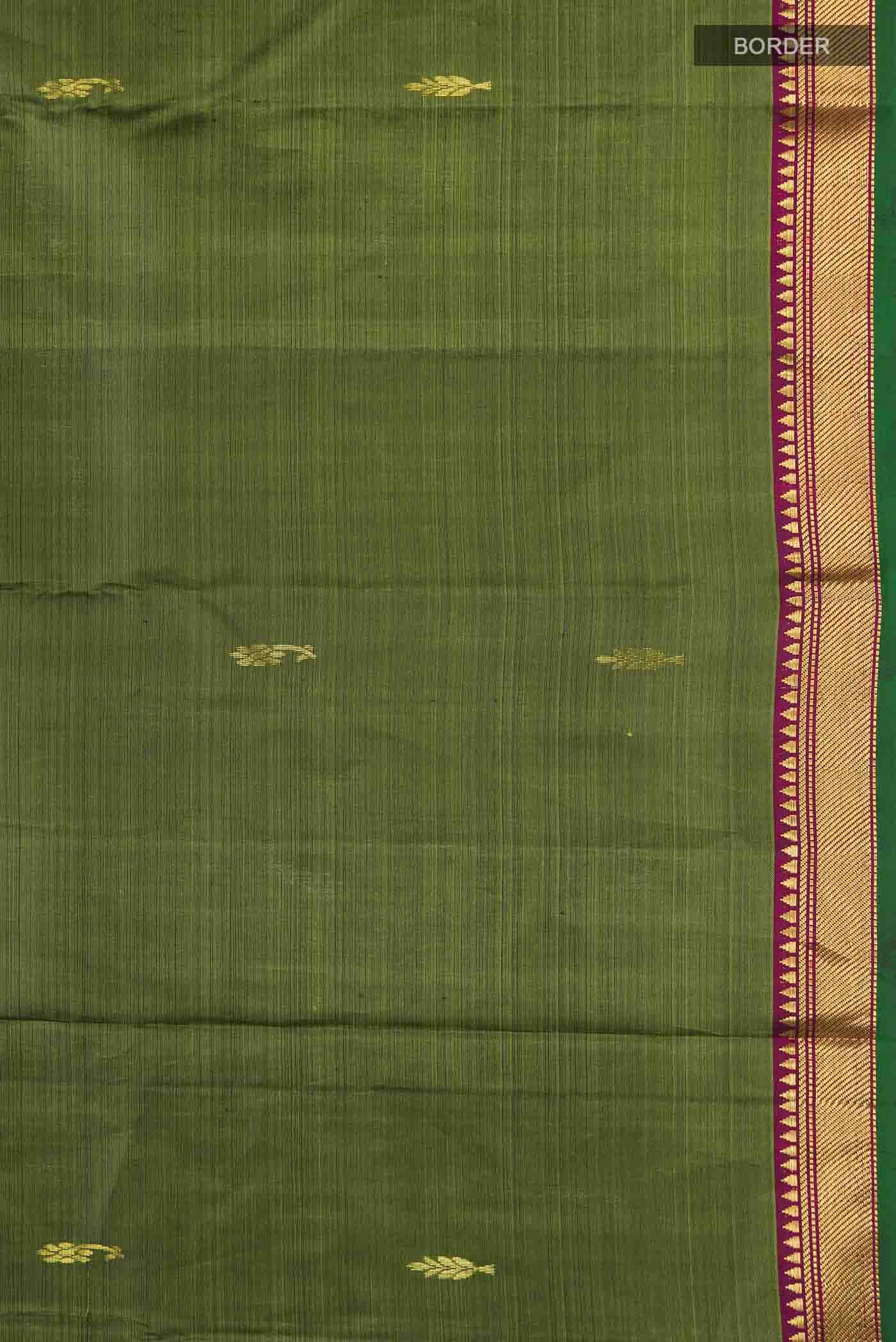 Green Kanchipuram Silk Saree