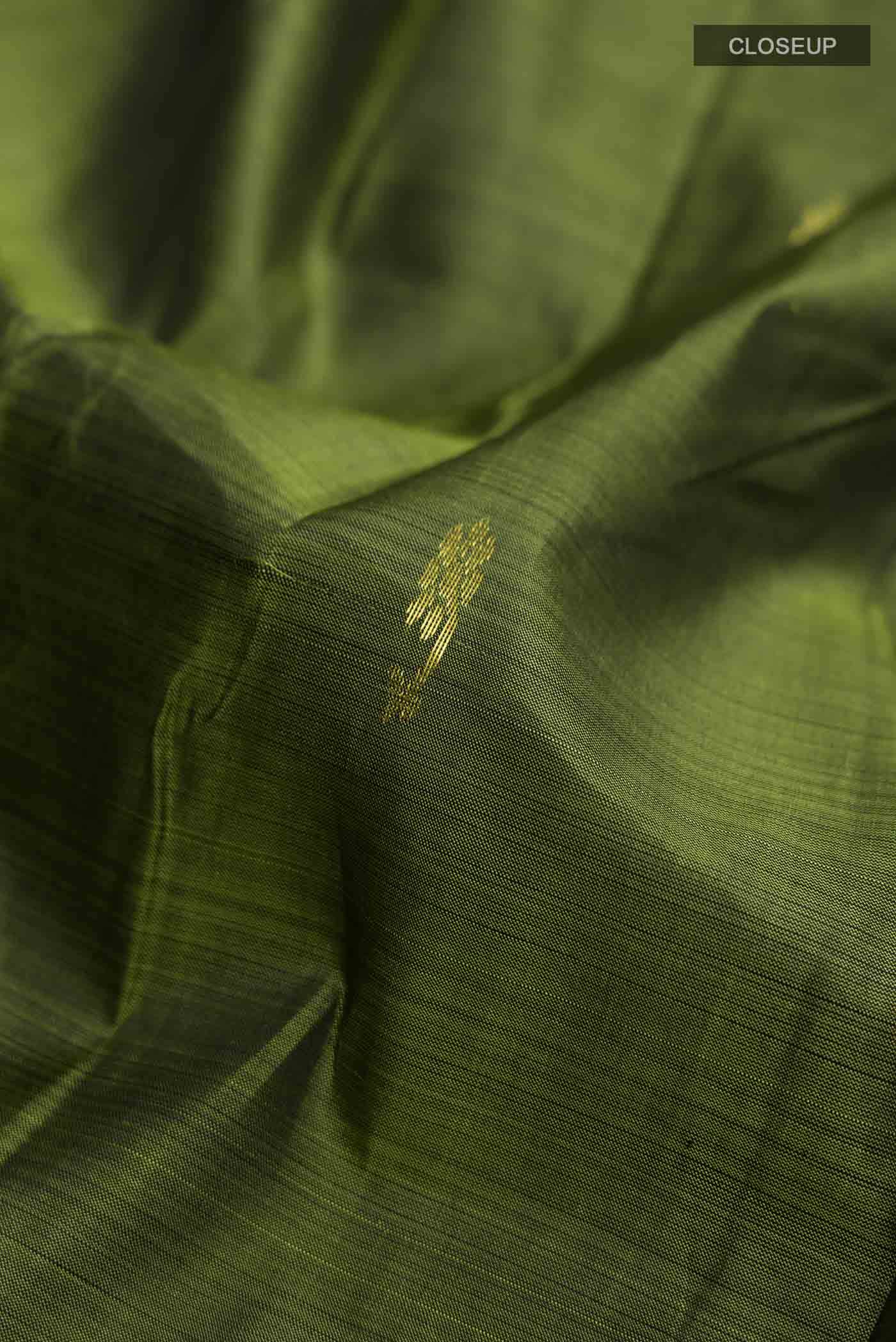 Green Kanchipuram Silk Saree