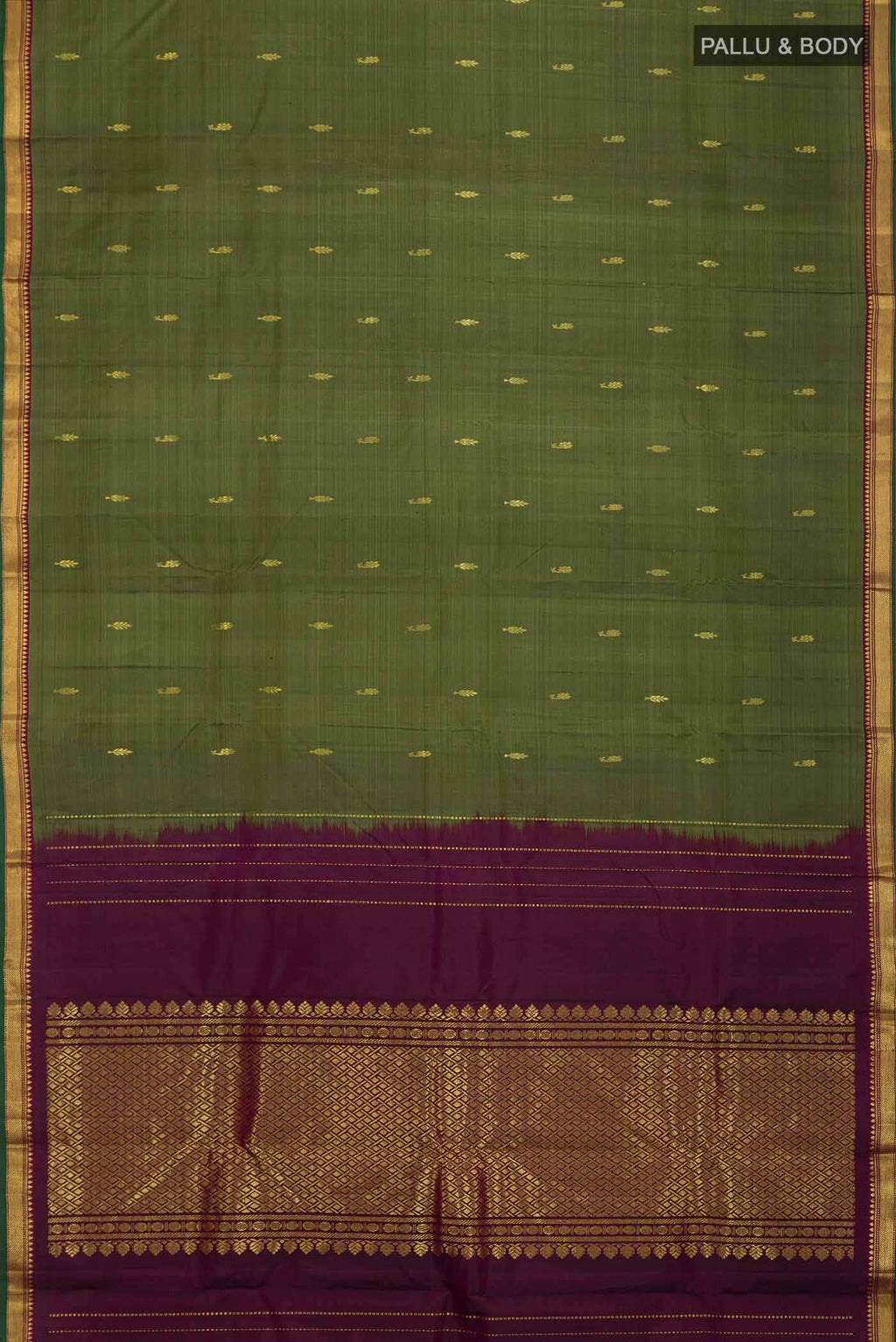 Green Kanchipuram Silk Saree