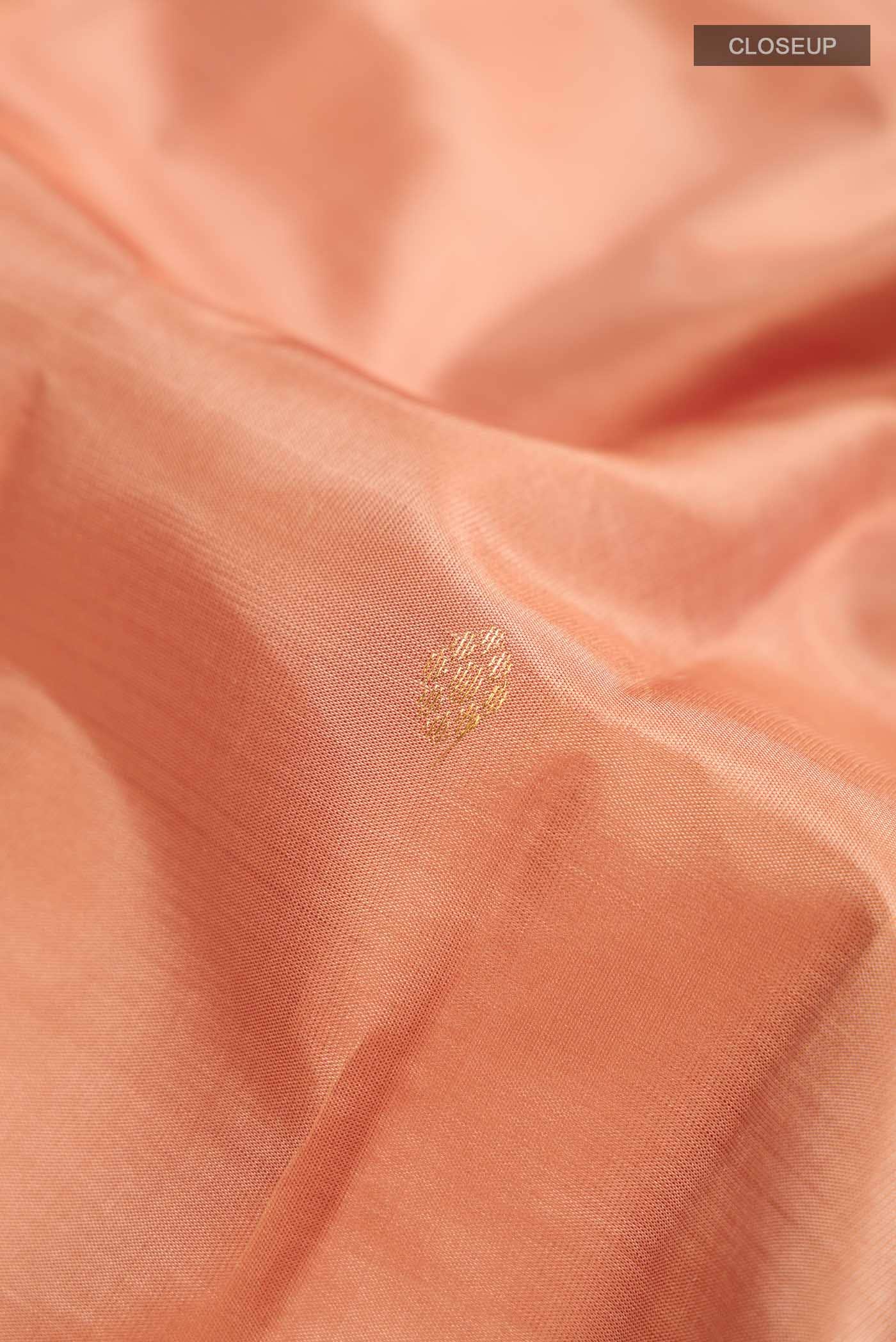 Brown Kanchipuram Silk Saree