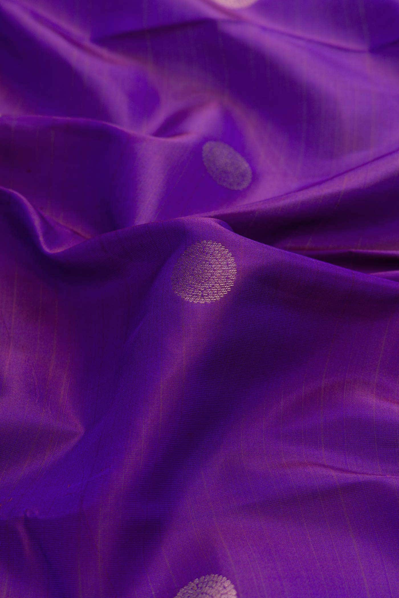 Royal Blue Dual Tone Kanchipuram Silk Saree