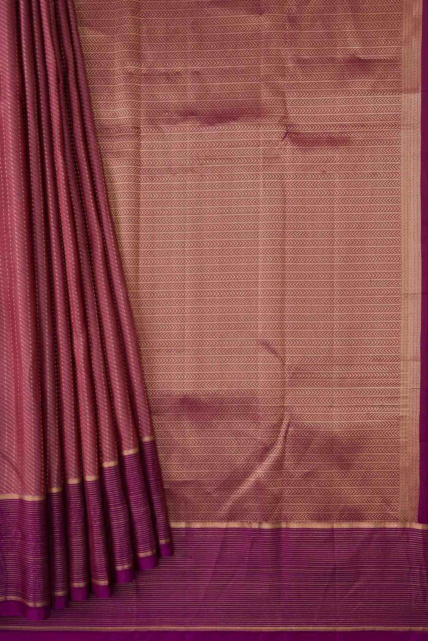 Bronze Kanchipuram Silk Saree