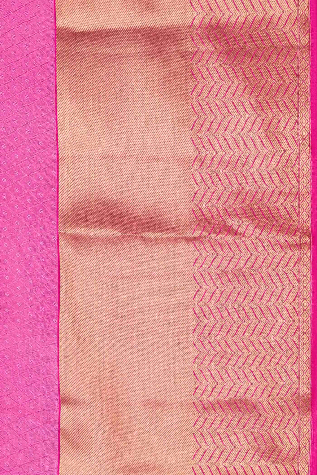Pink Dual Tone Kanchipuram Silk Saree