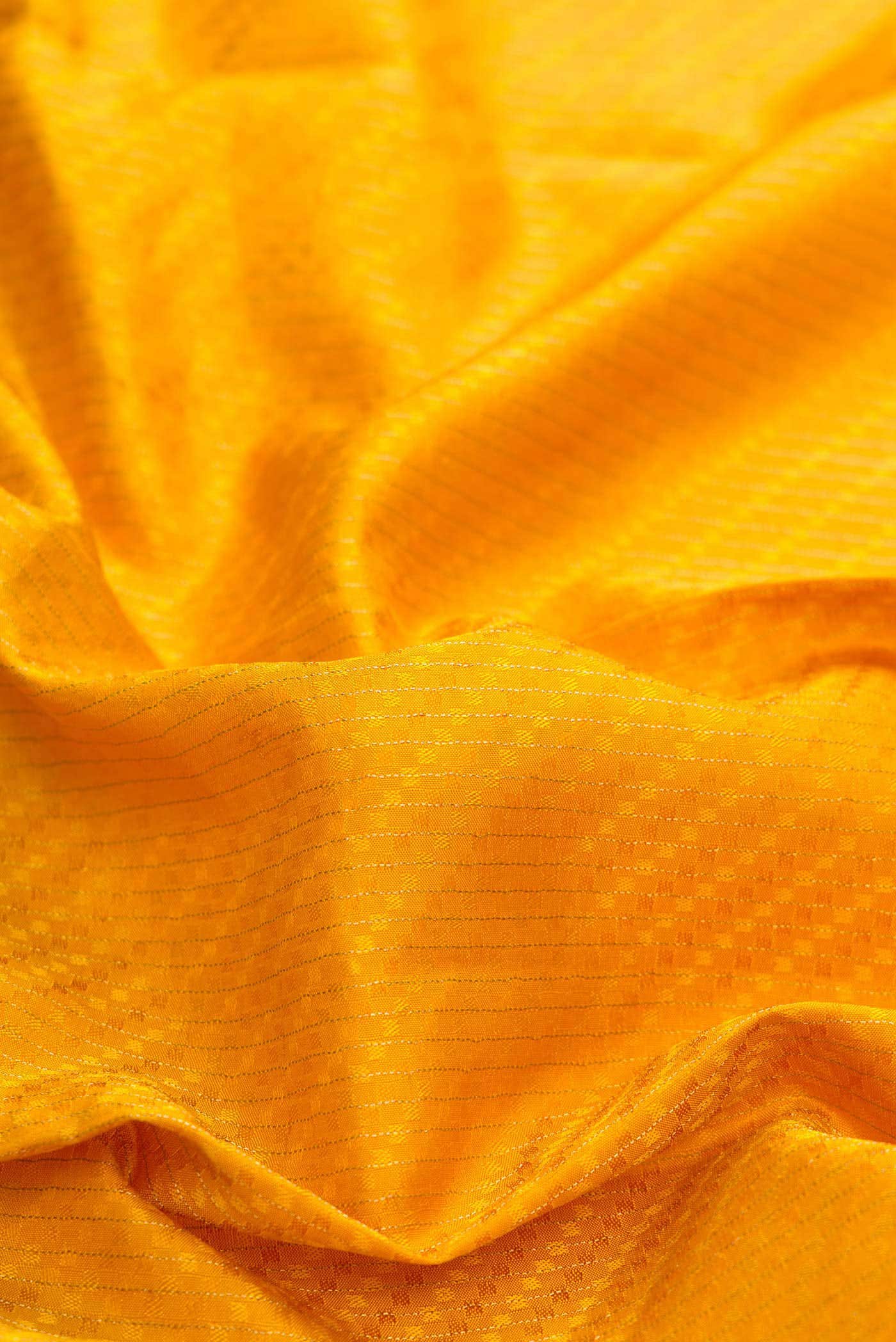 Yellow Dual Tone Kanchipuram Silk Saree