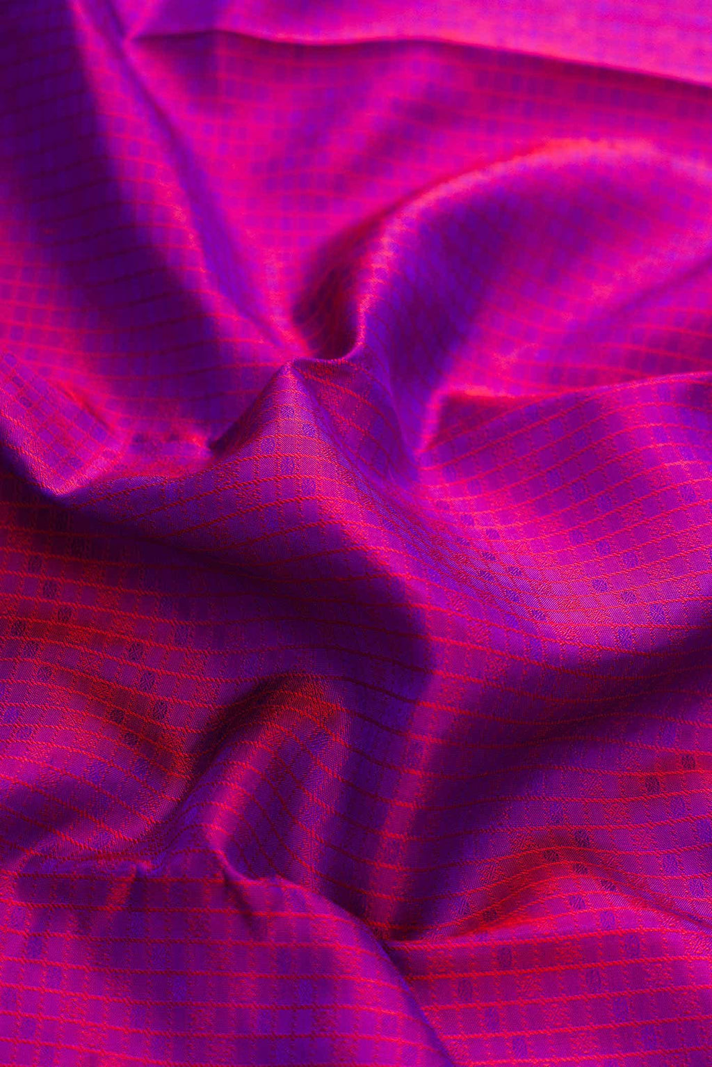 Purple Dual Tone Kanchipuram Silk Saree