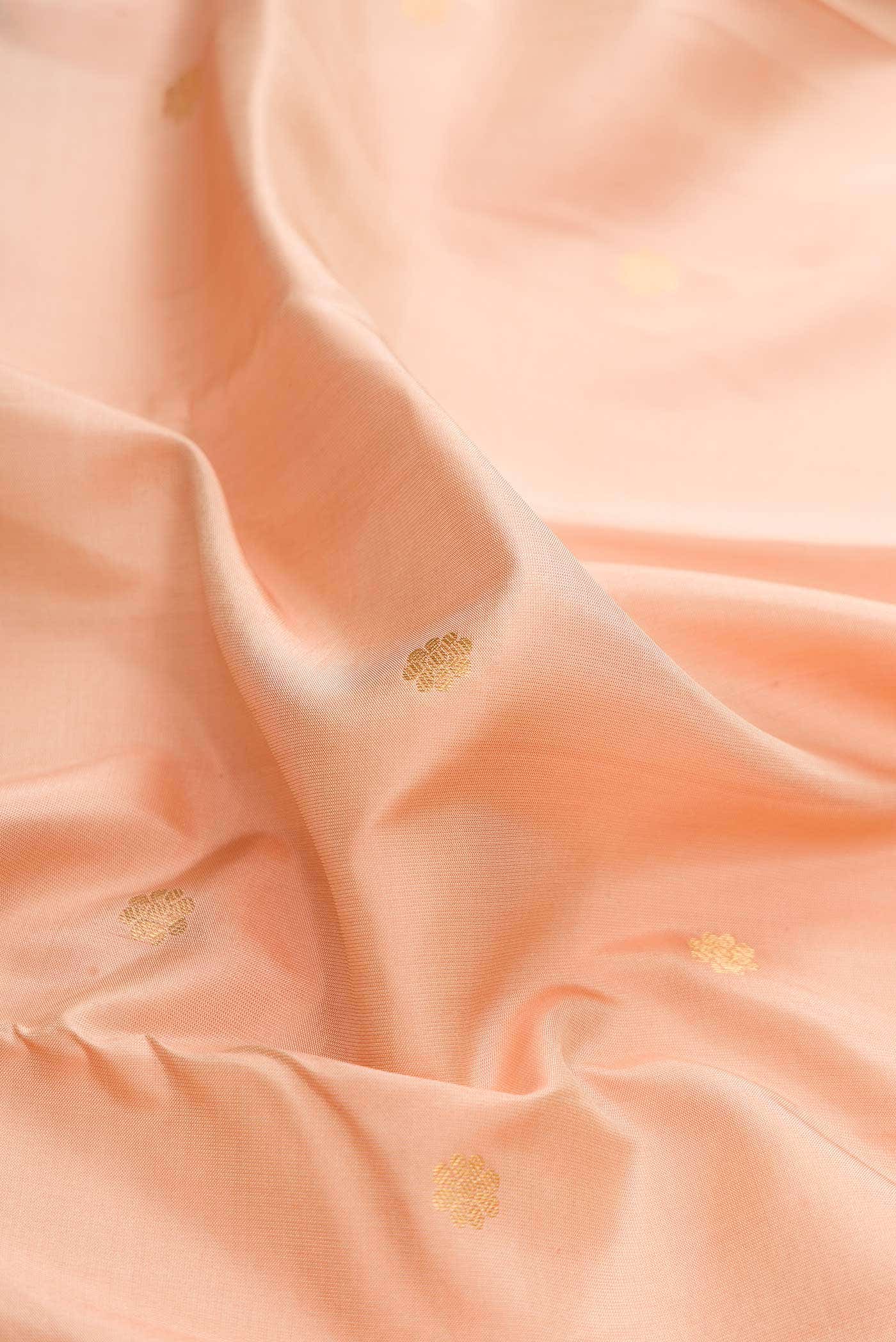 Beige Dual Tone Kanchipuram Silk Saree