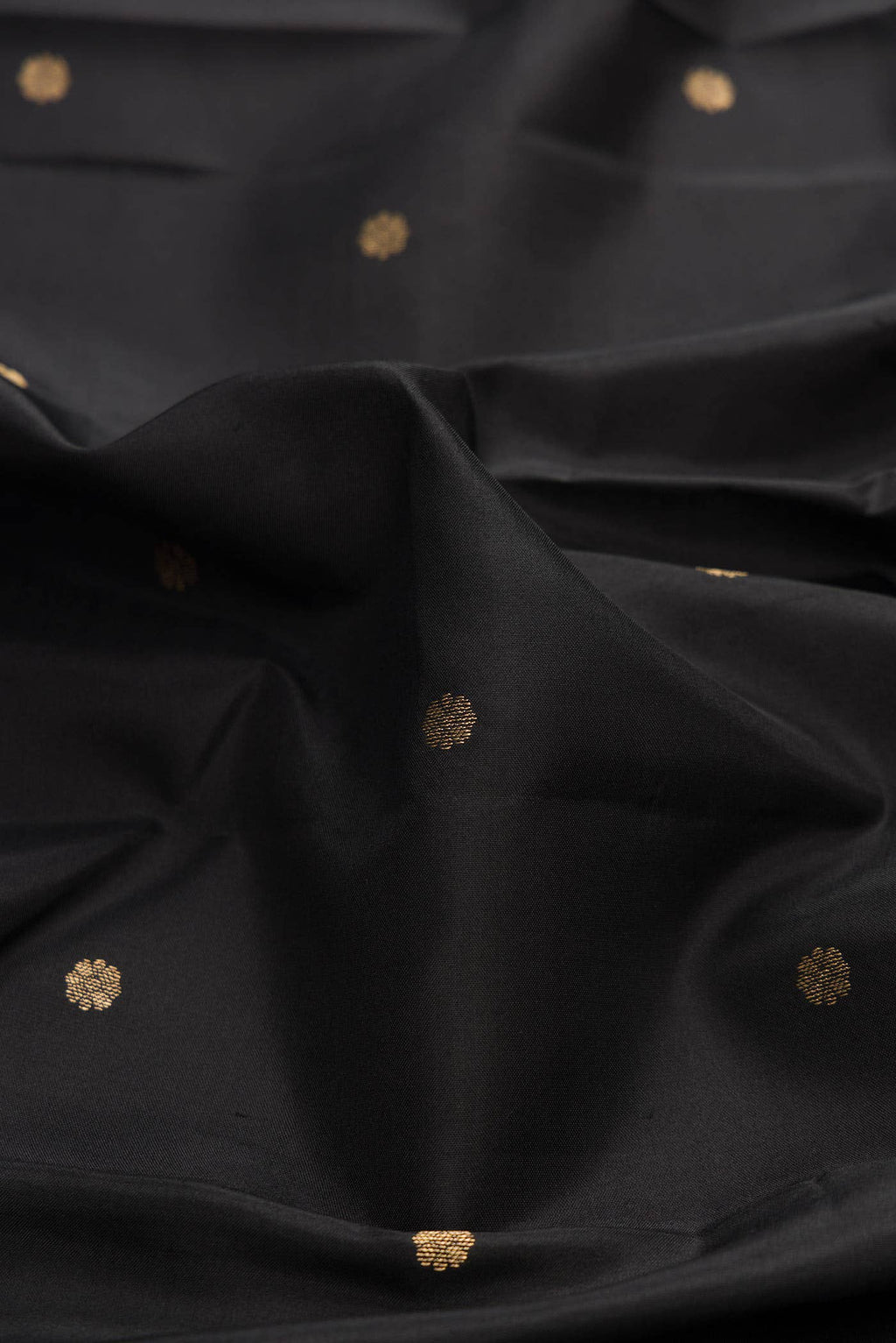 Black Kanchipuram Silk Saree