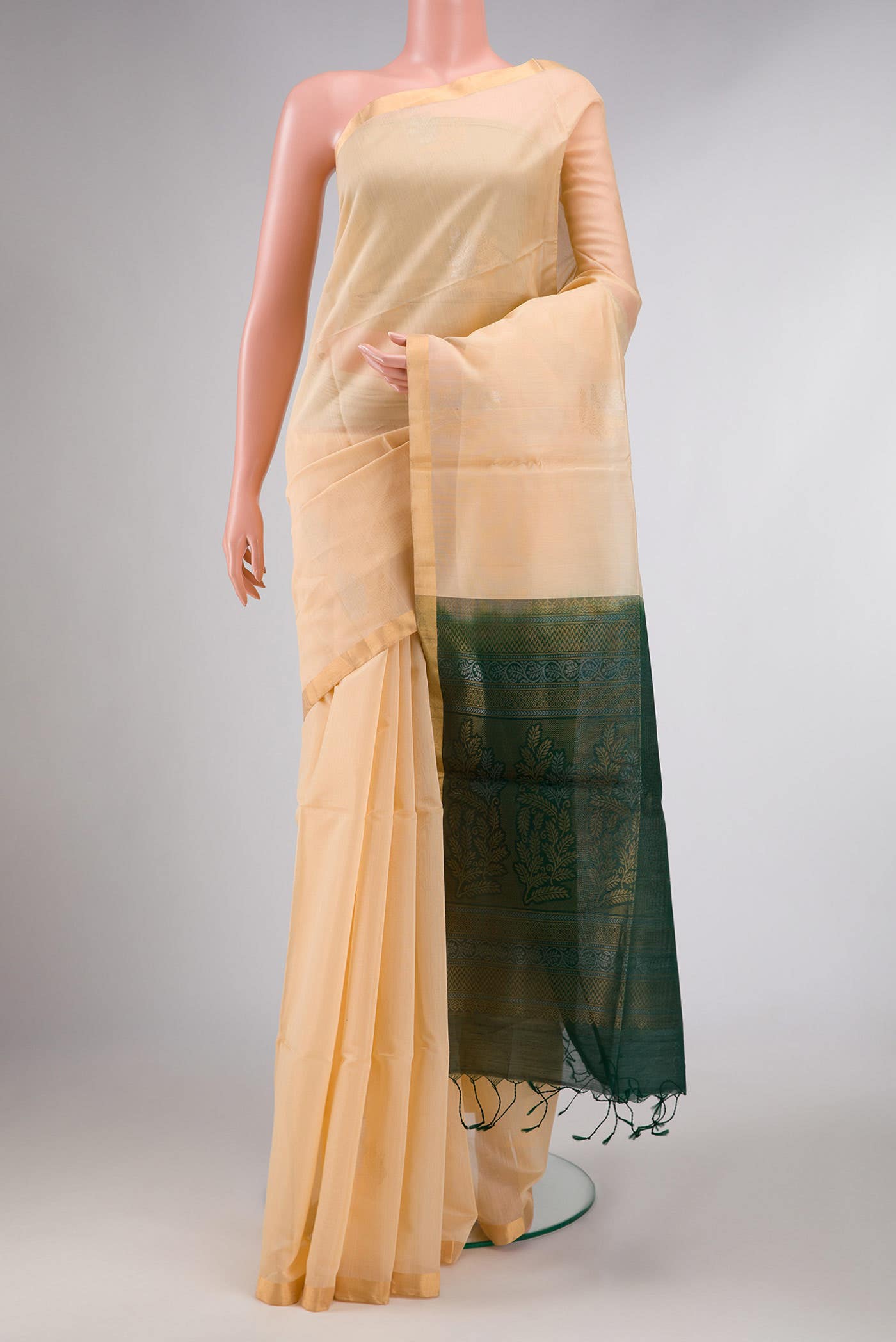 Sandal Silk Cotton Saree