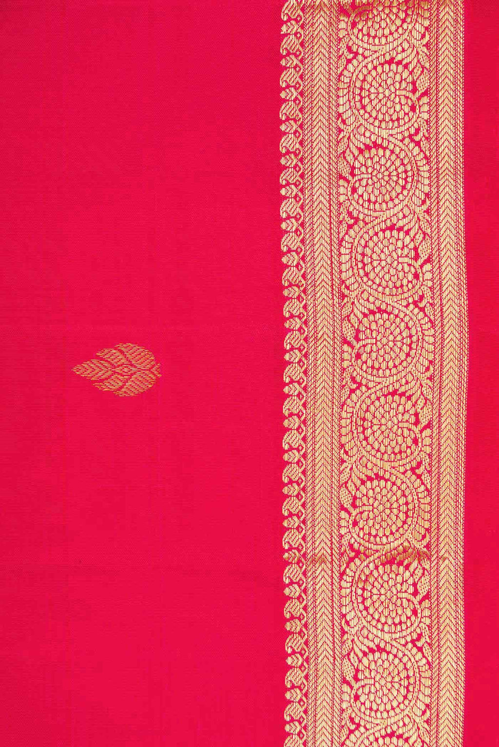 Pink Dual Tone Kanchipuram Silk Saree