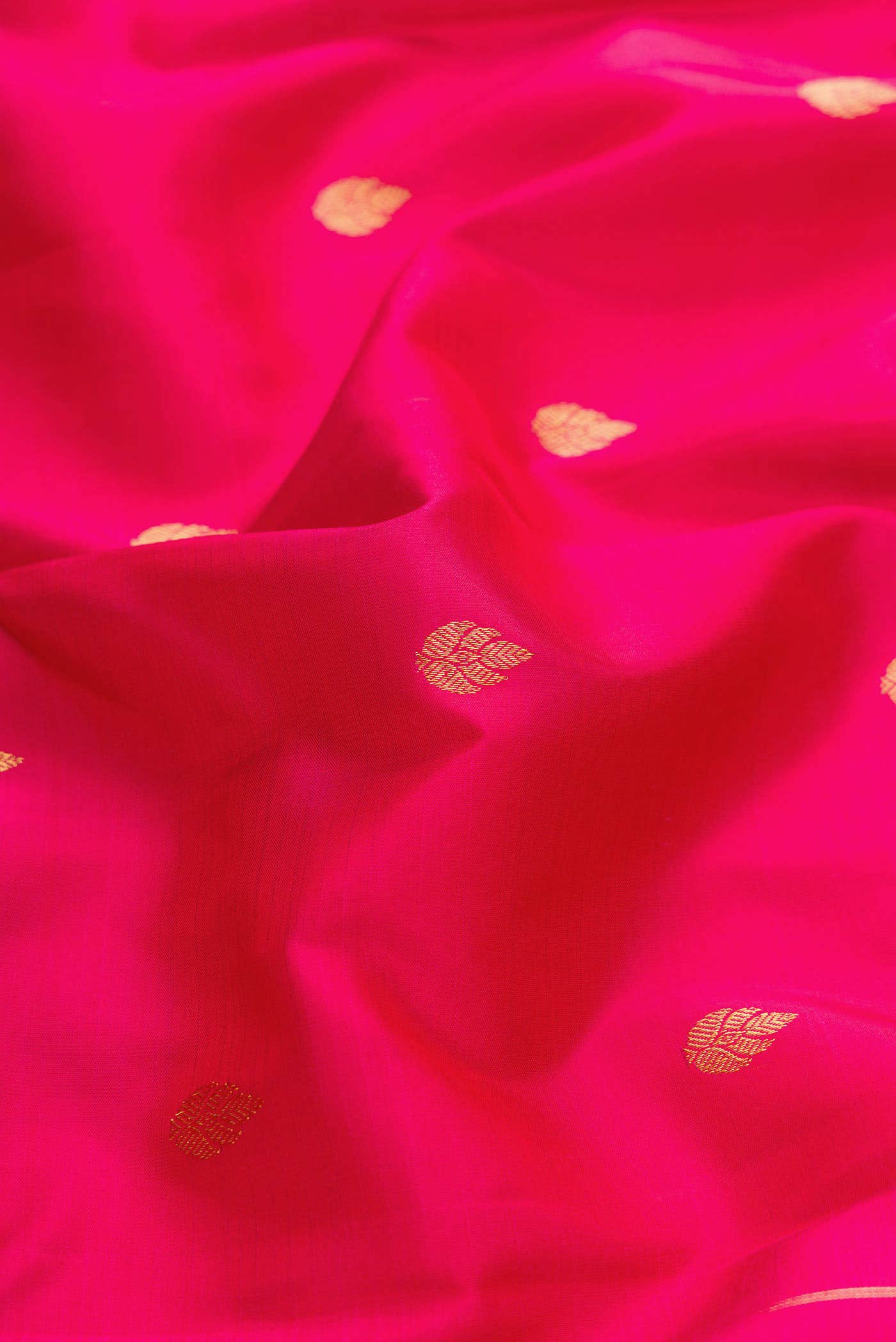 Pink Dual Tone Kanchipuram Silk Saree