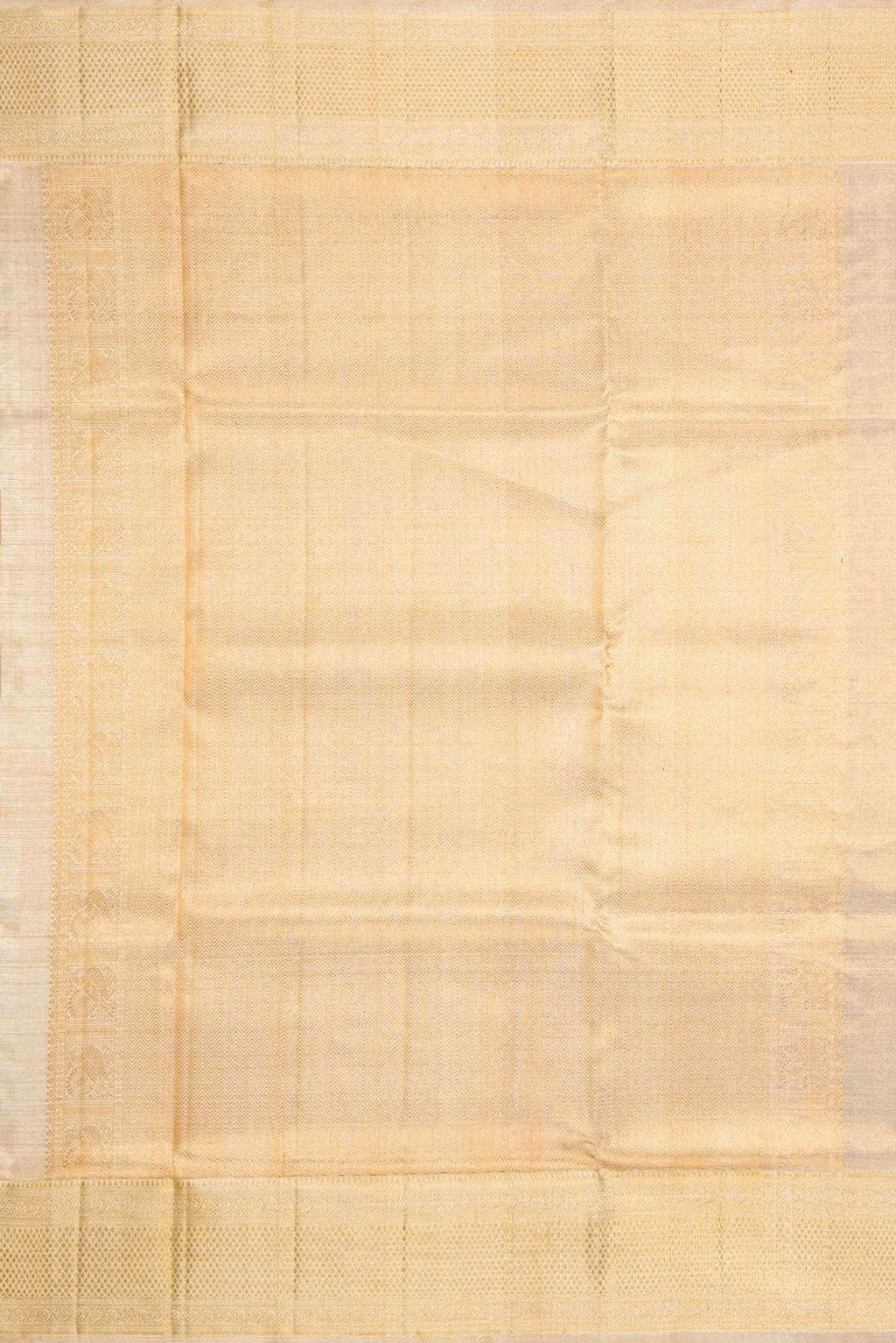 Gold Dual Tone Kanchipuram Tissue Silk Saree