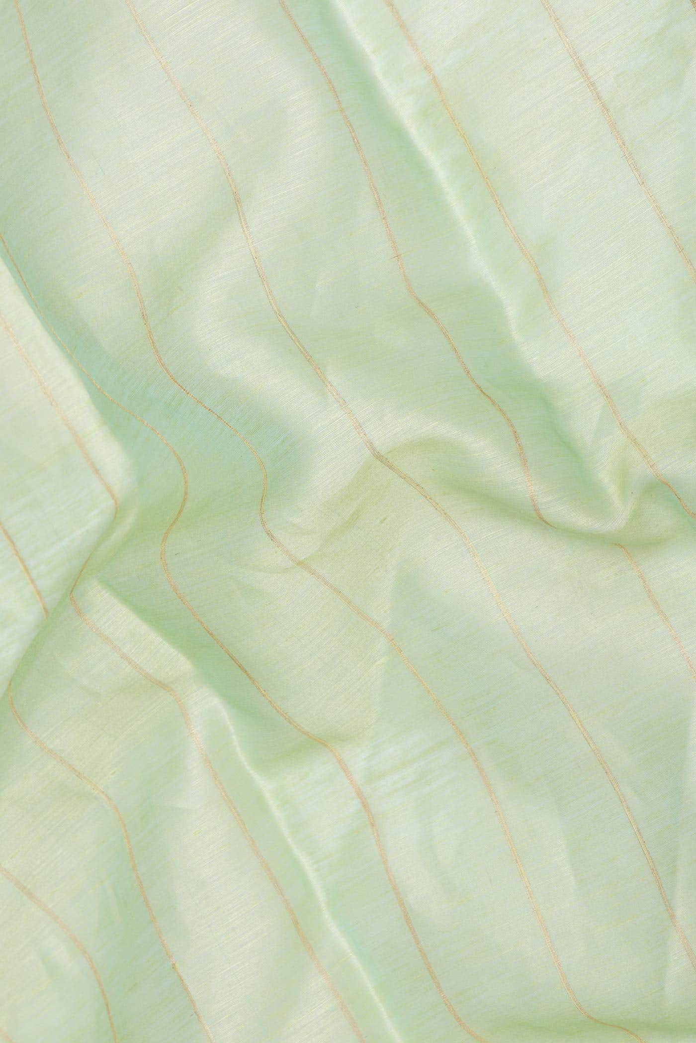 Pista Green Dual Tone Linen Saree