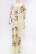 Sandal Dual Tone Kota Silk Saree