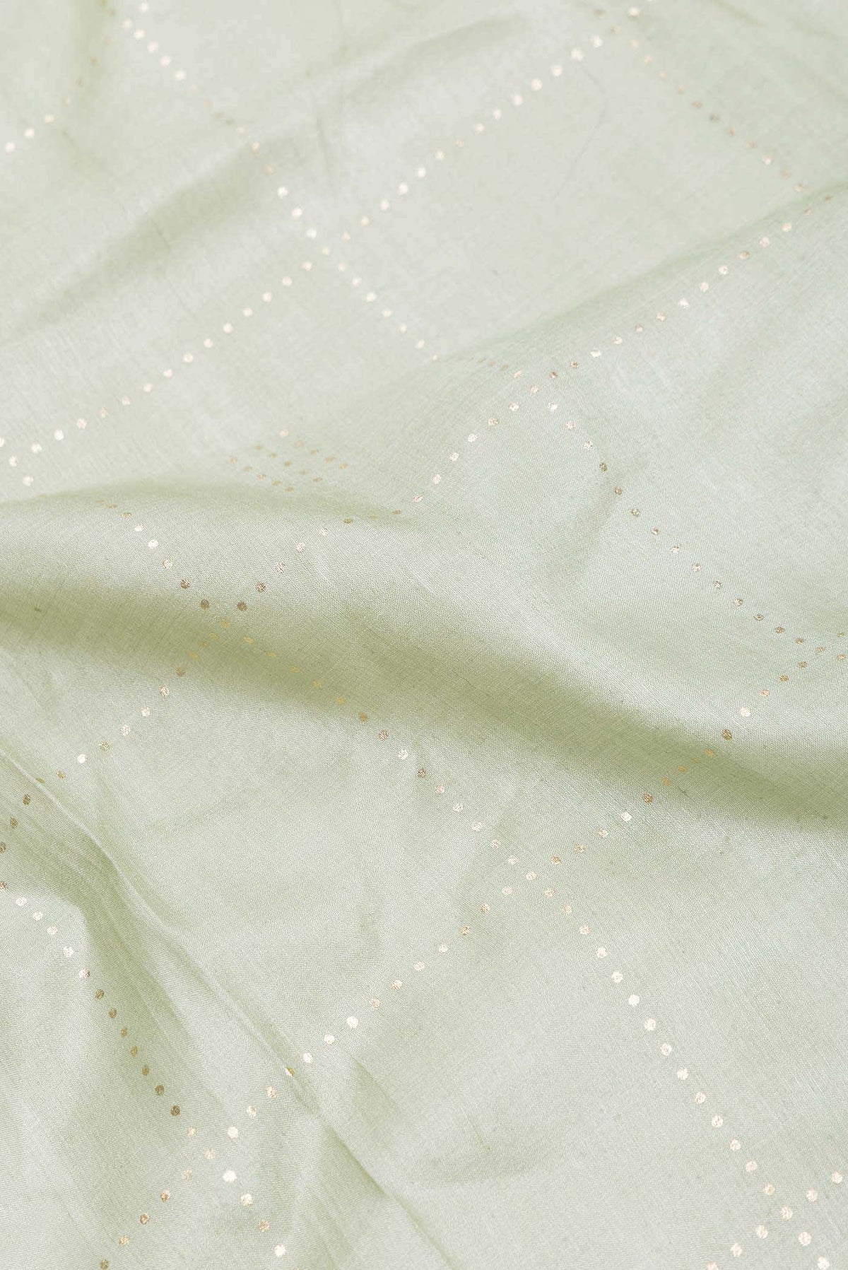 Light Green Dual Tone Tussar Silk Saree