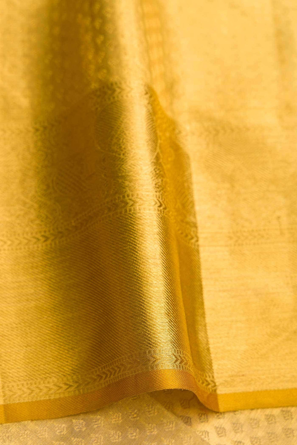 Gold Kanchipuram Tissue Silk Saree