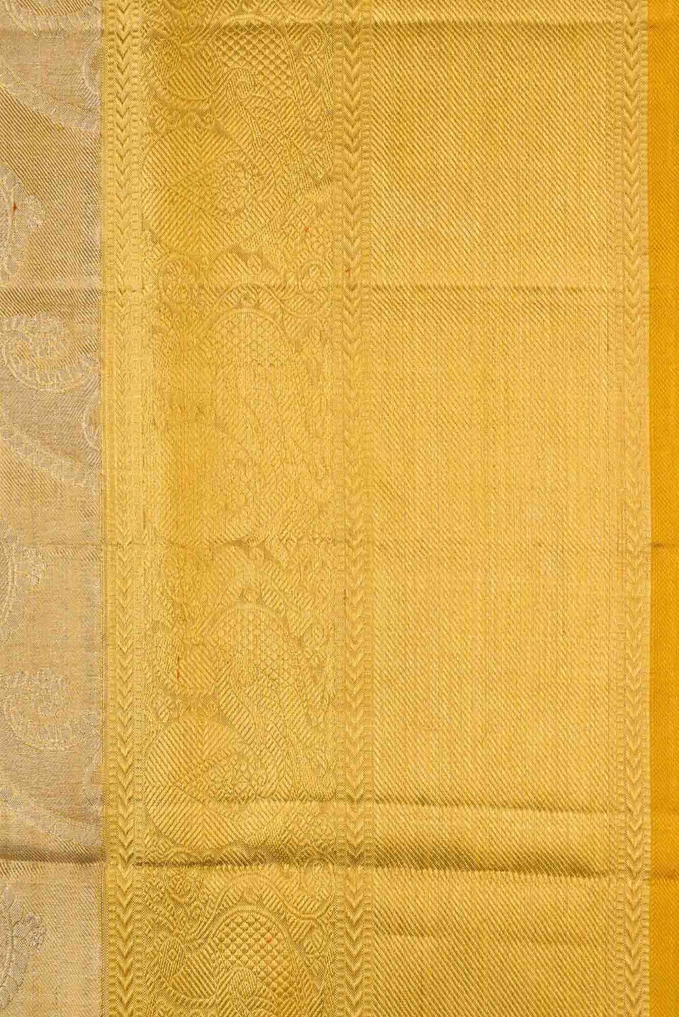 Gold Kanchipuram Tissue Silk Saree
