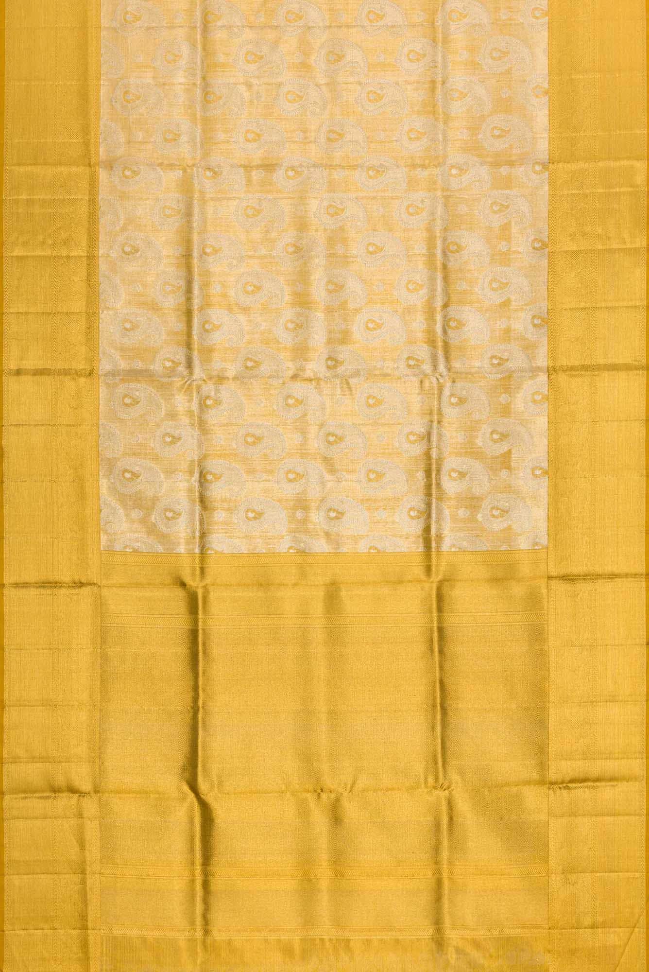Gold Kanchipuram Tissue Silk Saree