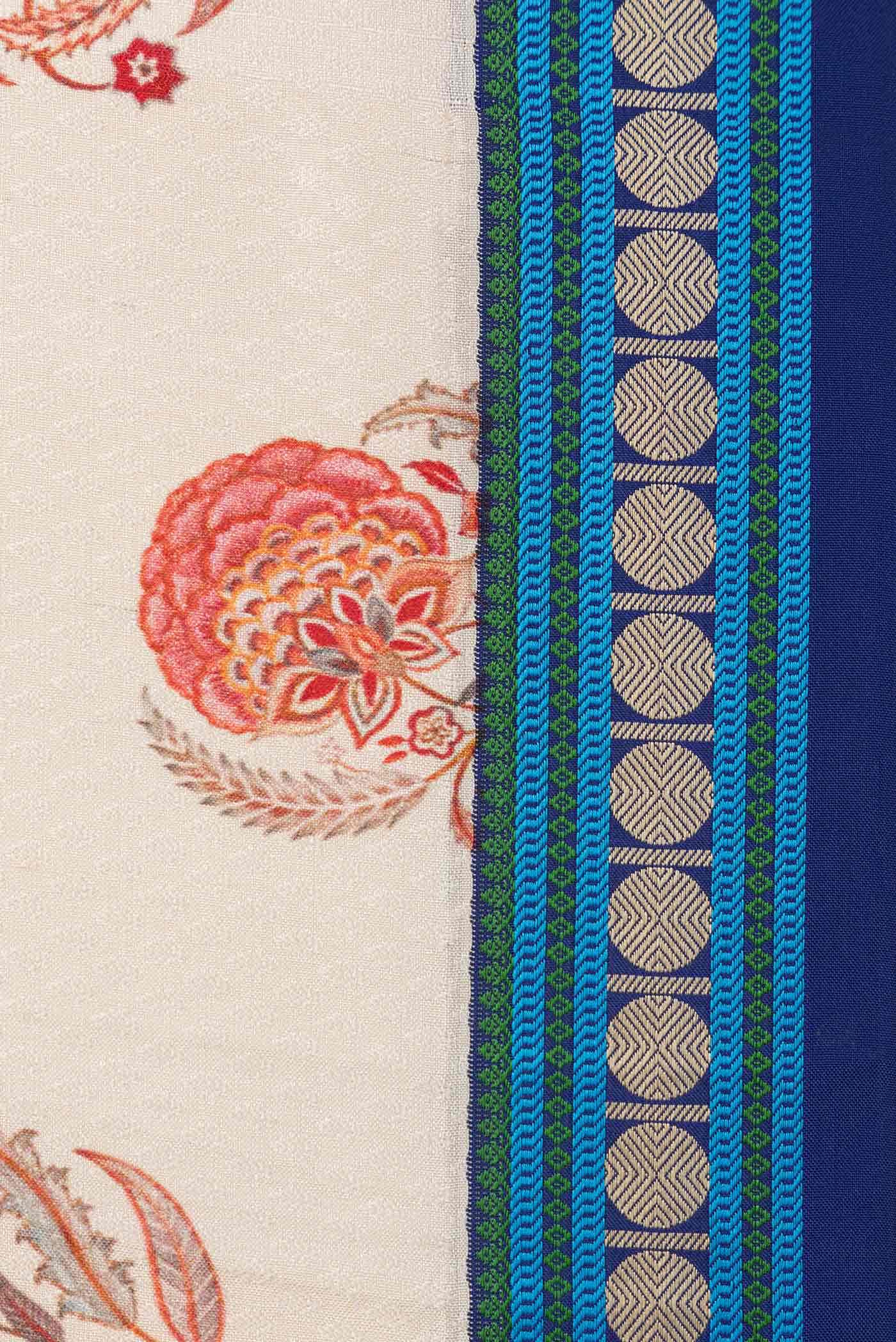 Sandal Kanchipuram Silk Saree