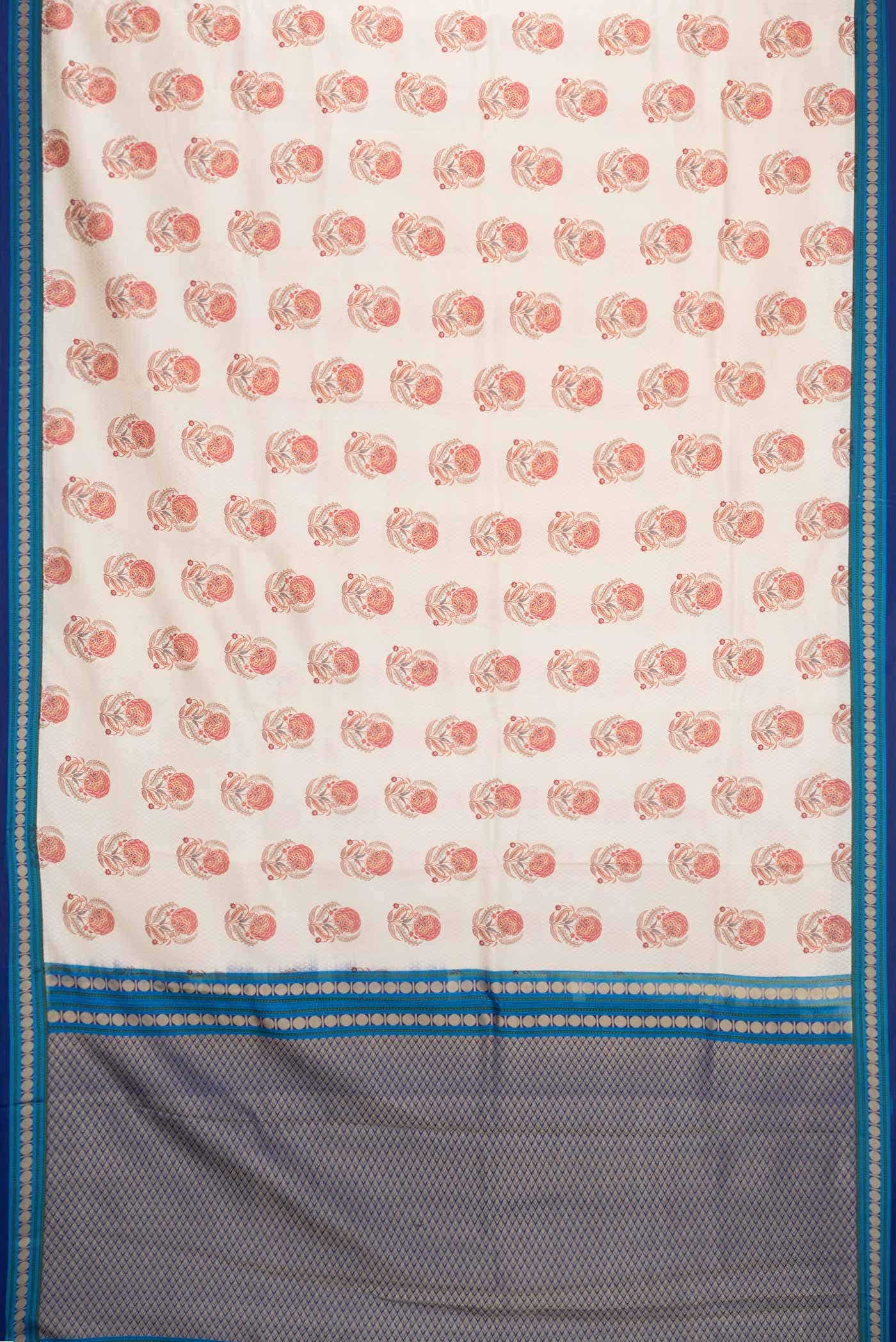 Sandal Kanchipuram Silk Saree