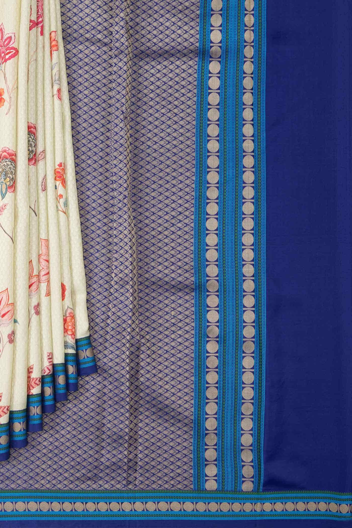 Pista Green Kanchipuram Silk Saree