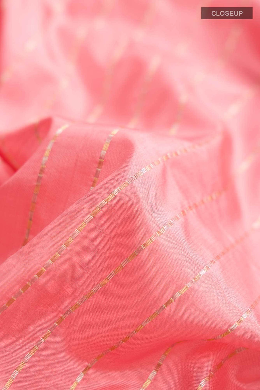Pink Banarasi Silk Saree