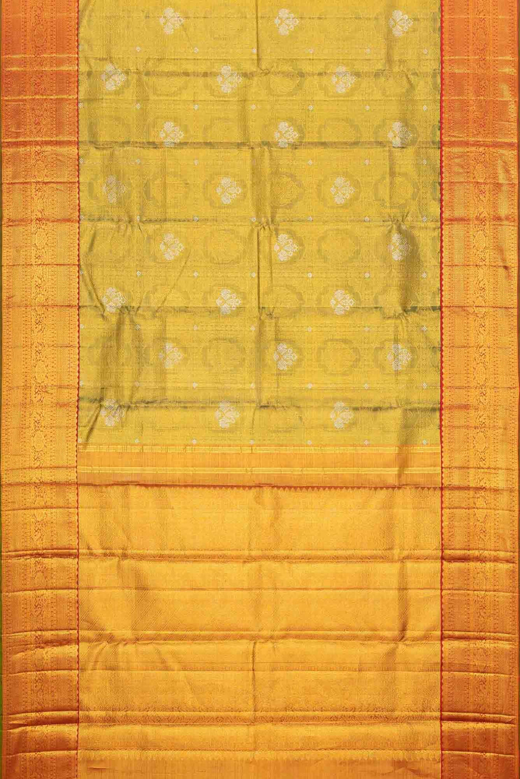 Green Kanchipuram Tissue Silk Saree