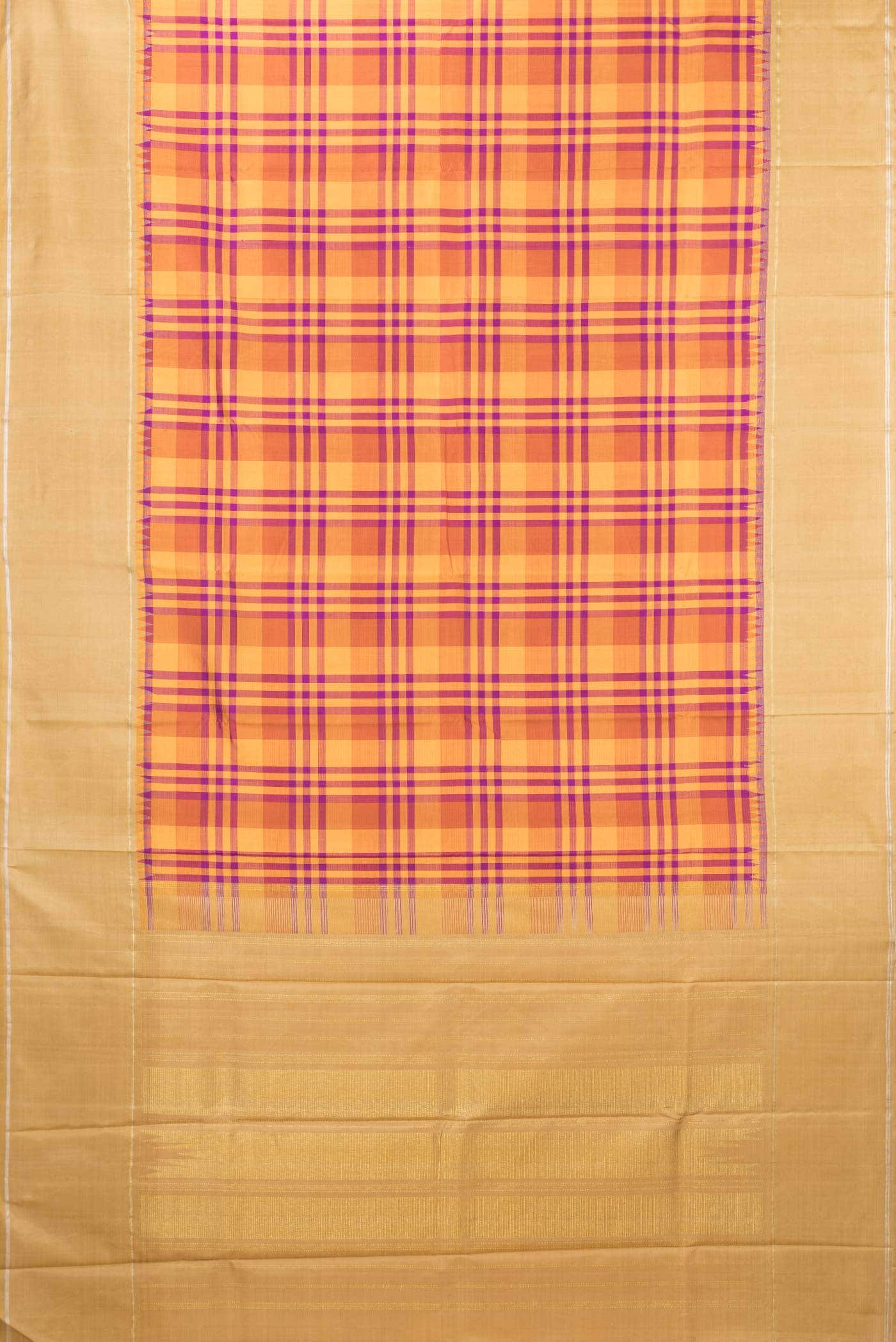 Pure Silk Pure Zari Multi Kanchipuram Saree