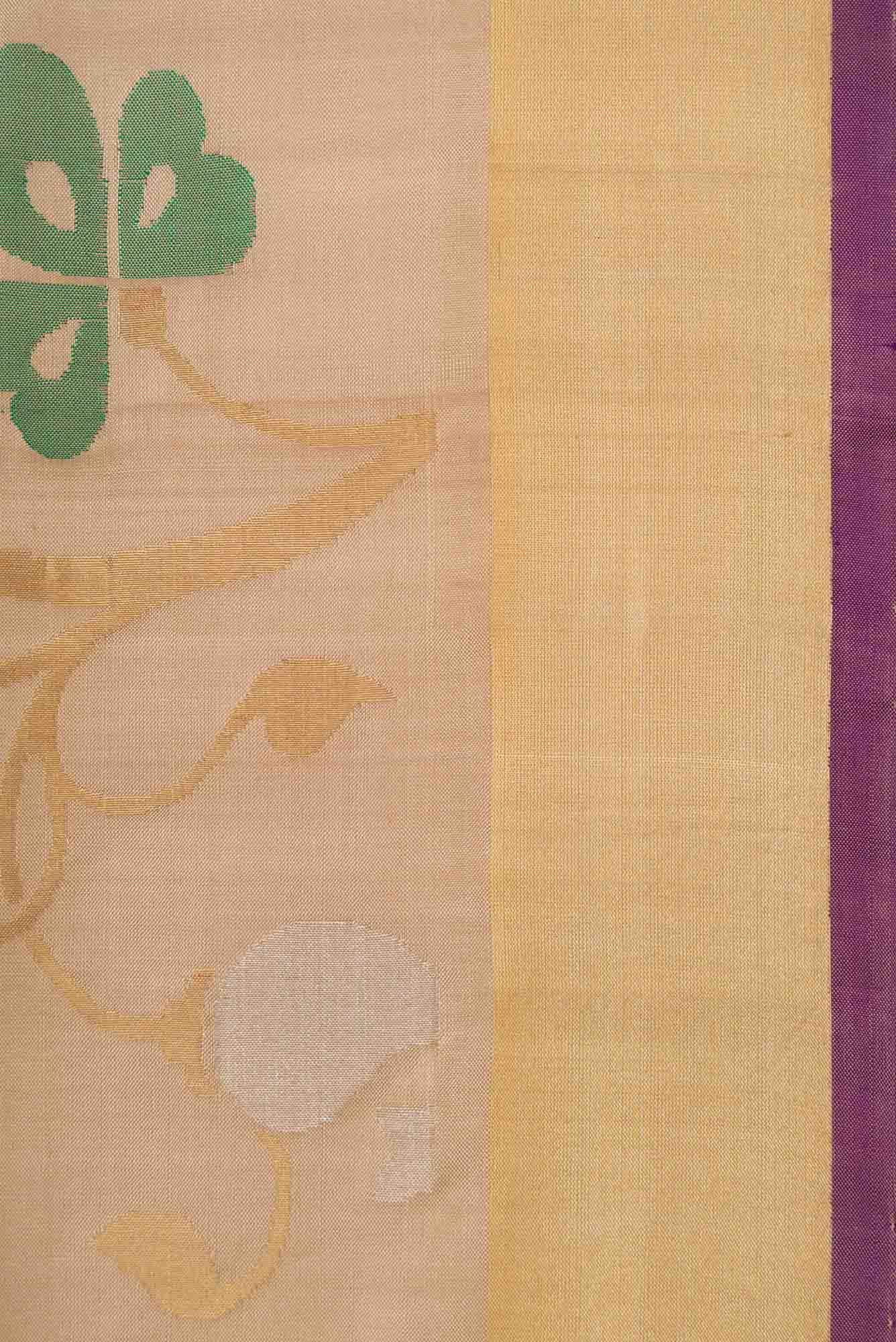 Gold Uppada Silk Saree