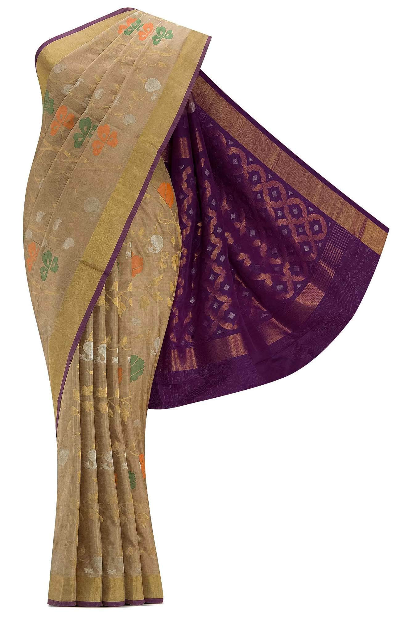 Gold Uppada Silk Saree