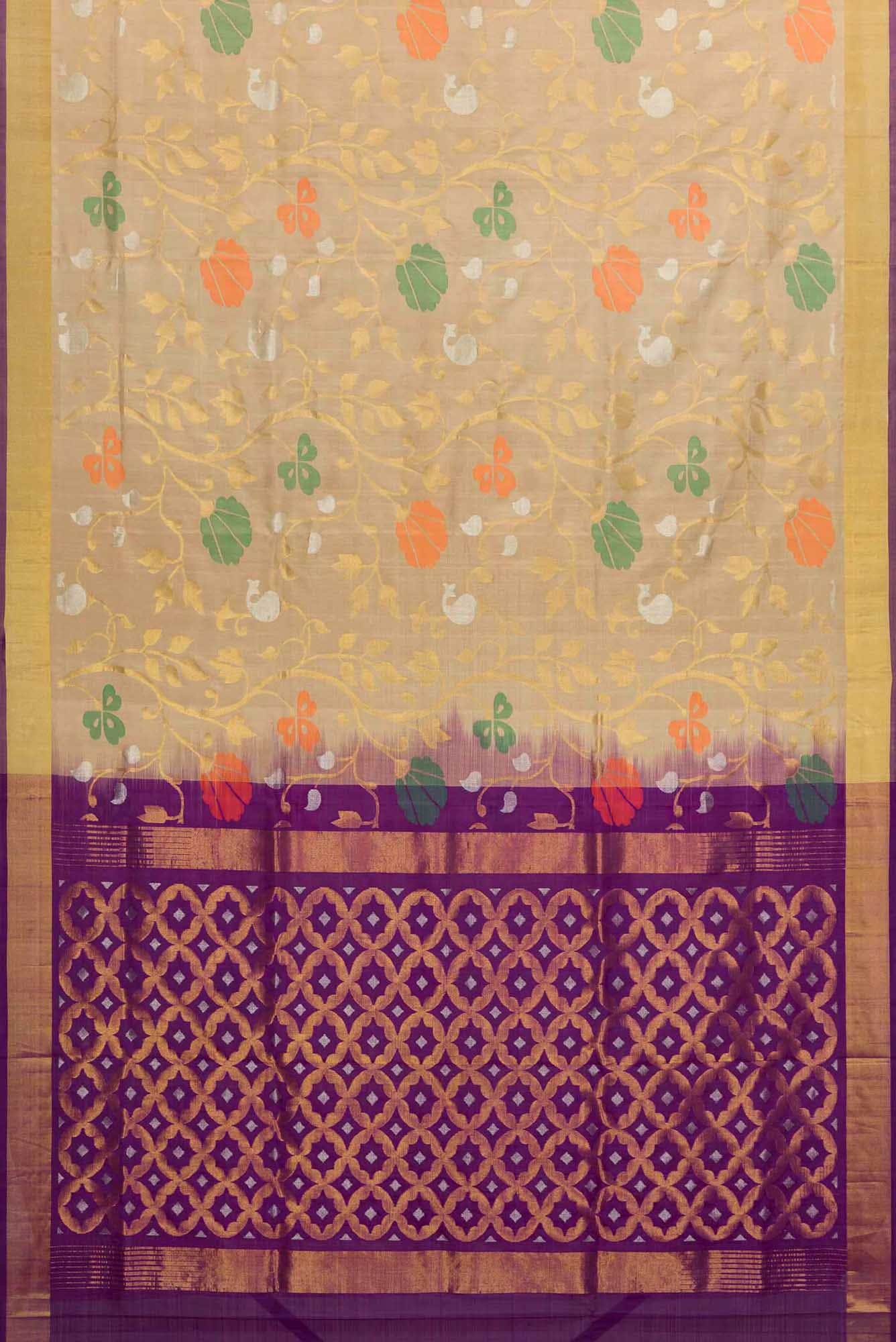 Gold Uppada Silk Saree