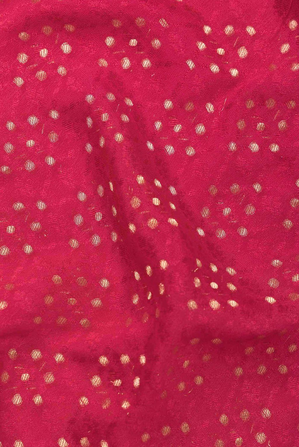 Deep Red Mysore Georgette Saree