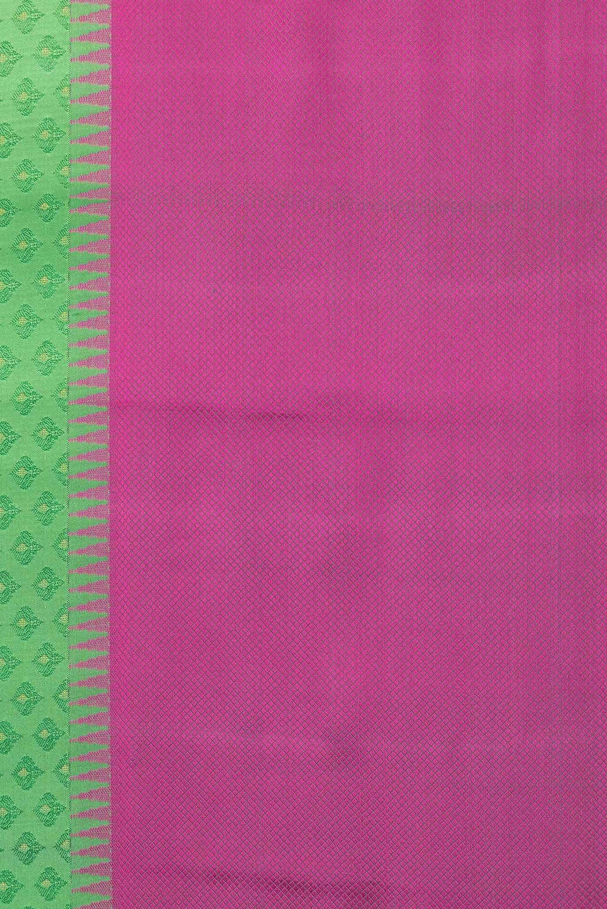 Green Dual Tone Kanchipuram Silk Saree
