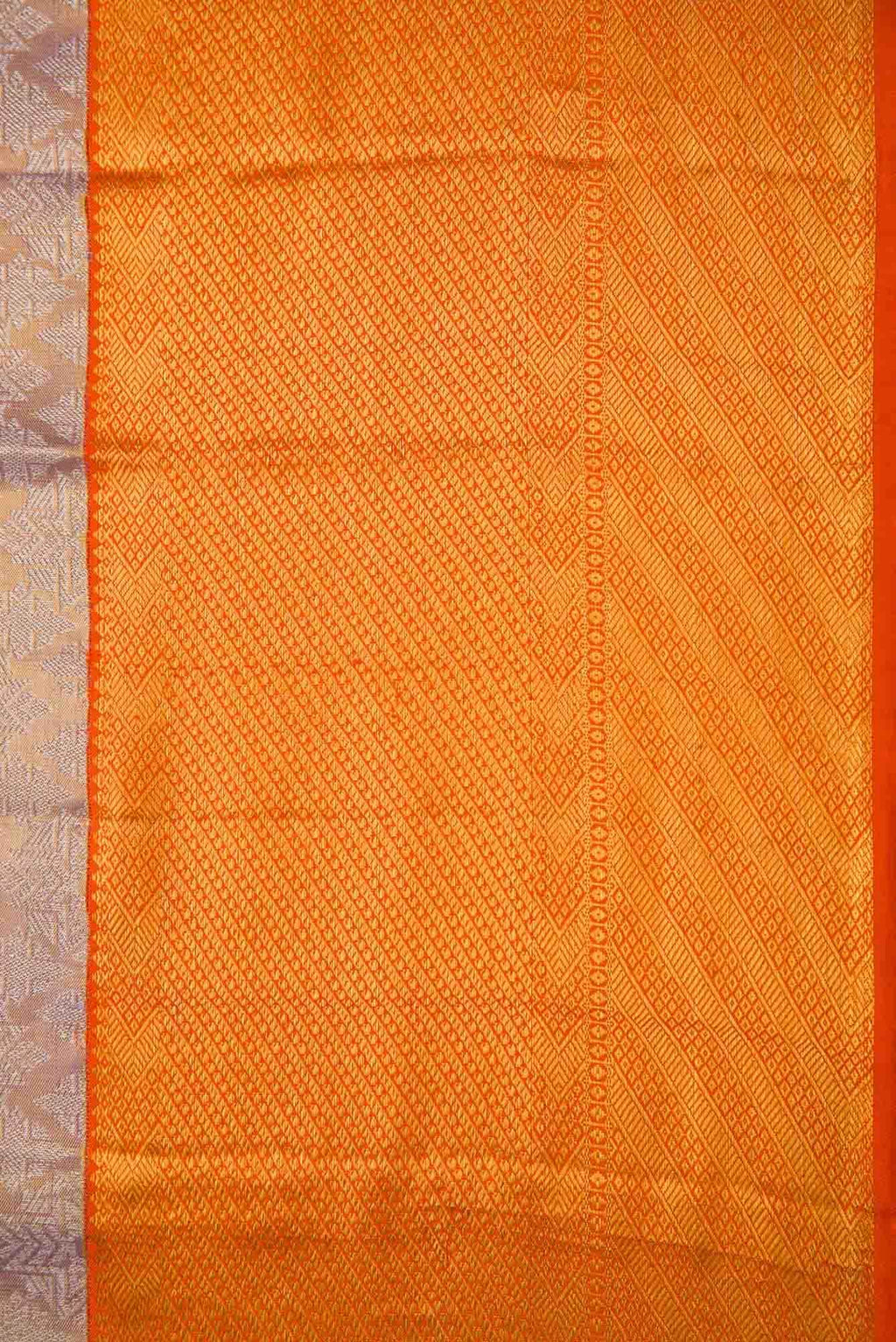 Lavender Kanchipuram Tissue Silk Saree