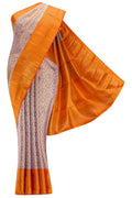 Lavender Dual Tone Kanjivaram Tissue Silk Saree