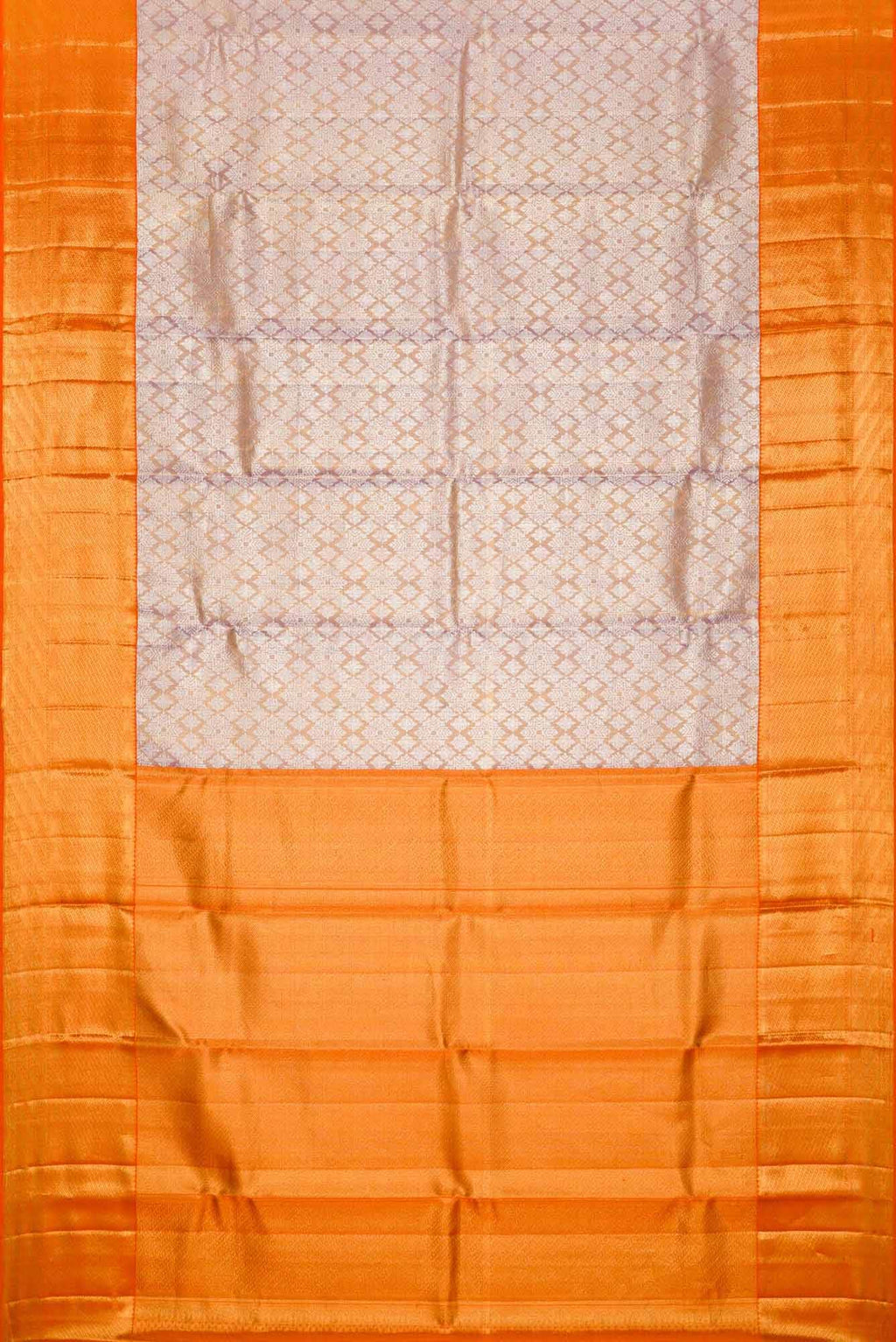 Lavender Kanchipuram Tissue Silk Saree