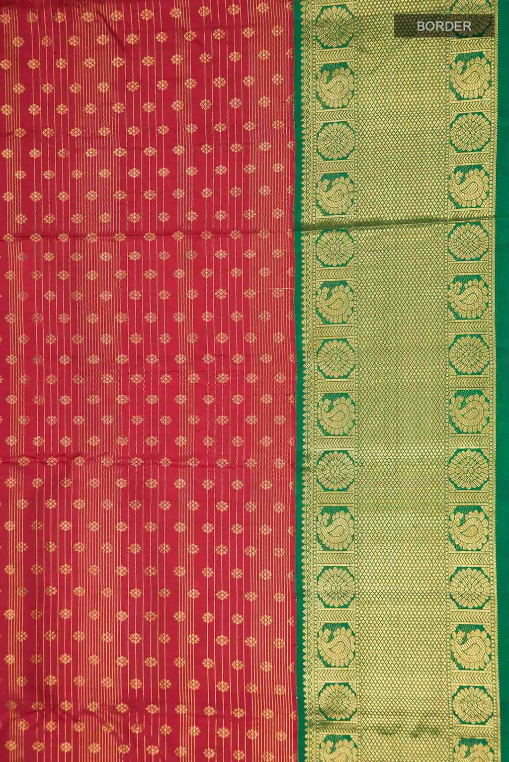 Red Kanchipuram Silk Saree