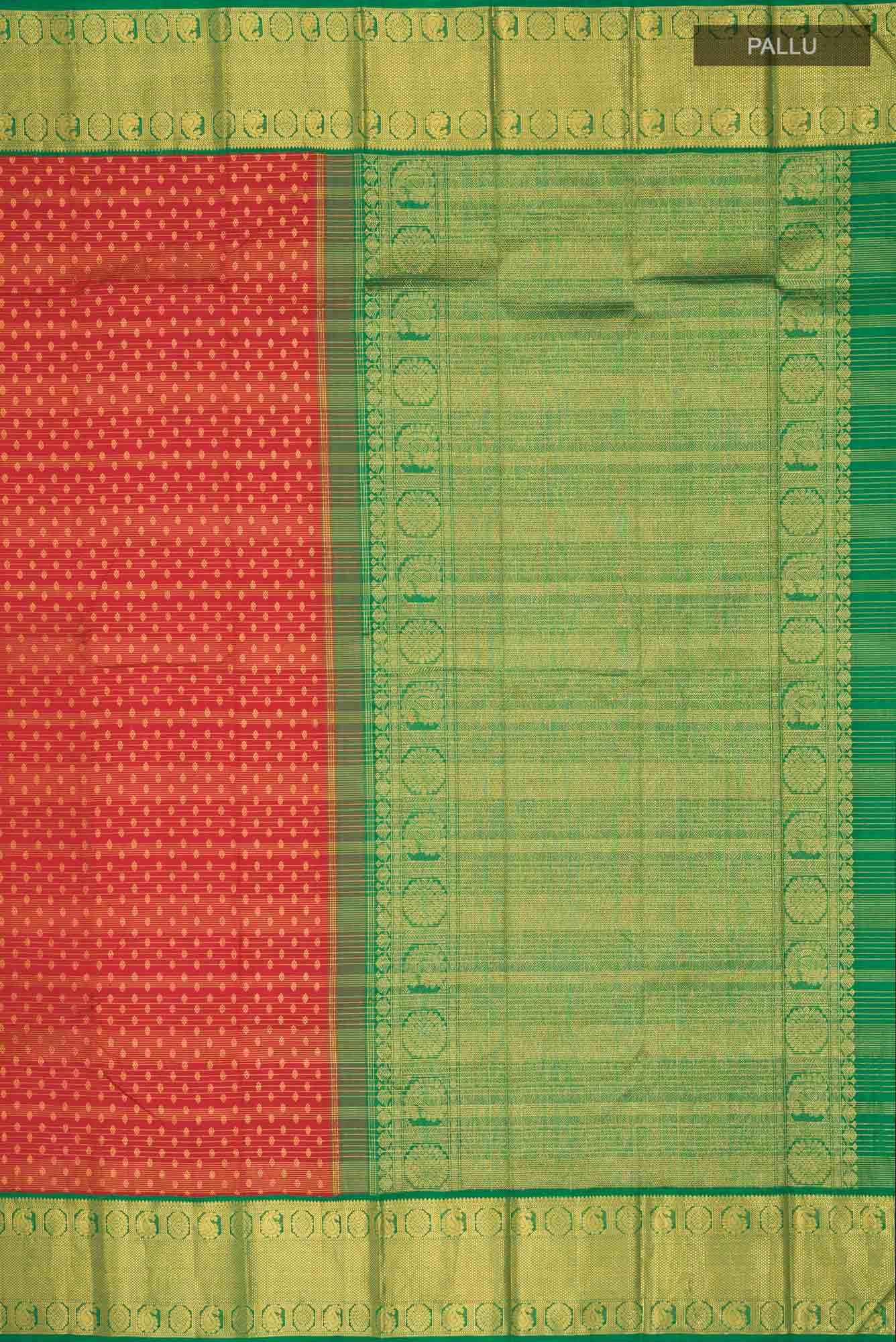 Red Kanchipuram Silk Saree