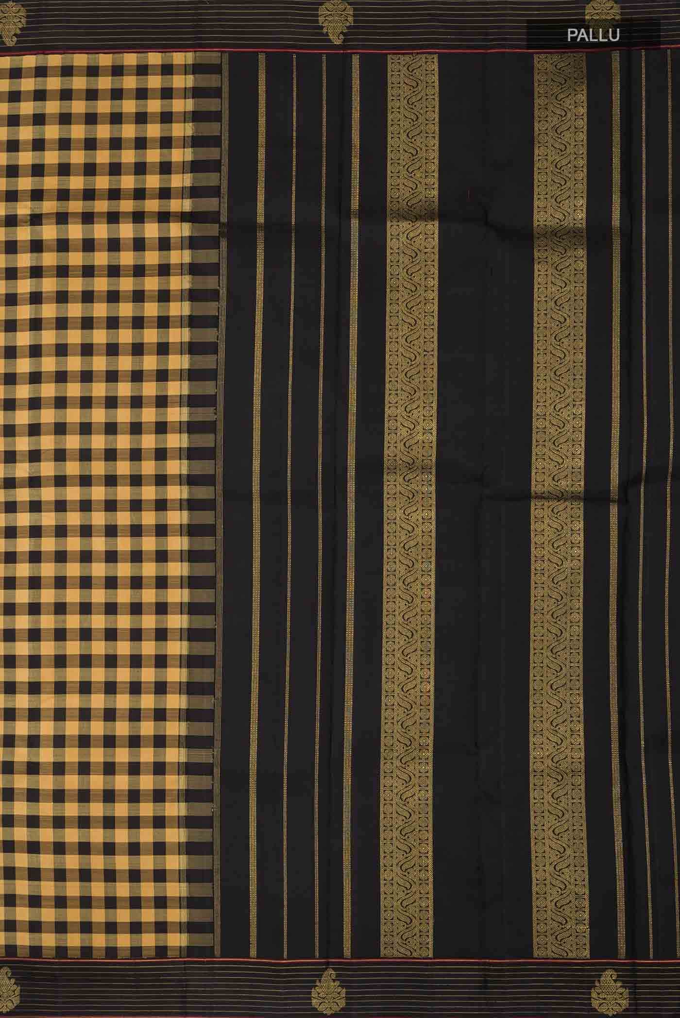 Pure Silk Pure Zari Multi Kanchipuram Saree