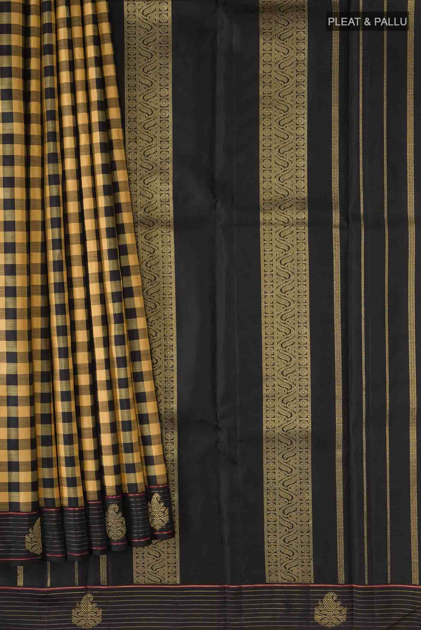 Pure Silk Pure Zari Multi Kanchipuram Saree