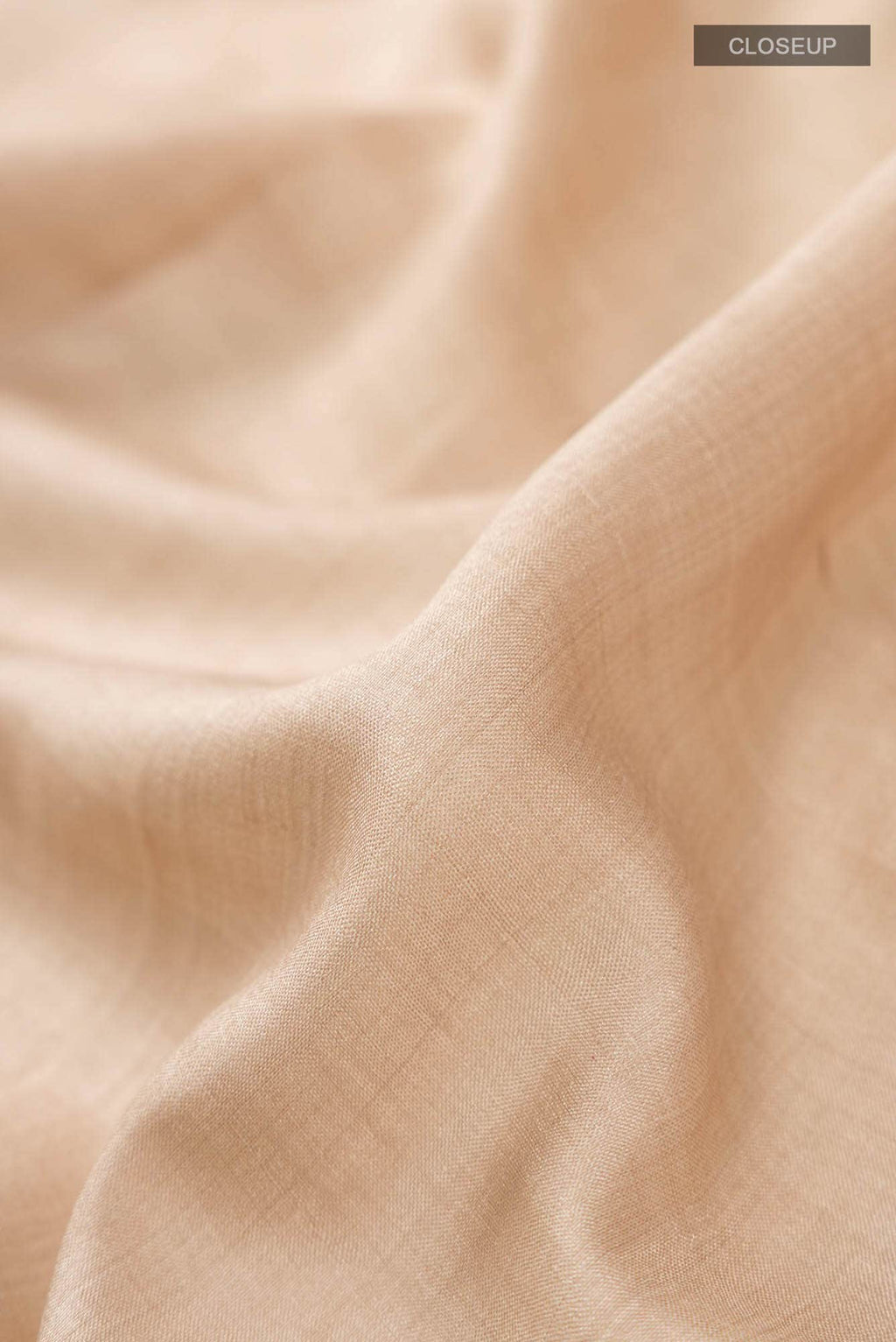 Beige Bhagalpuri Tussar Silk Saree