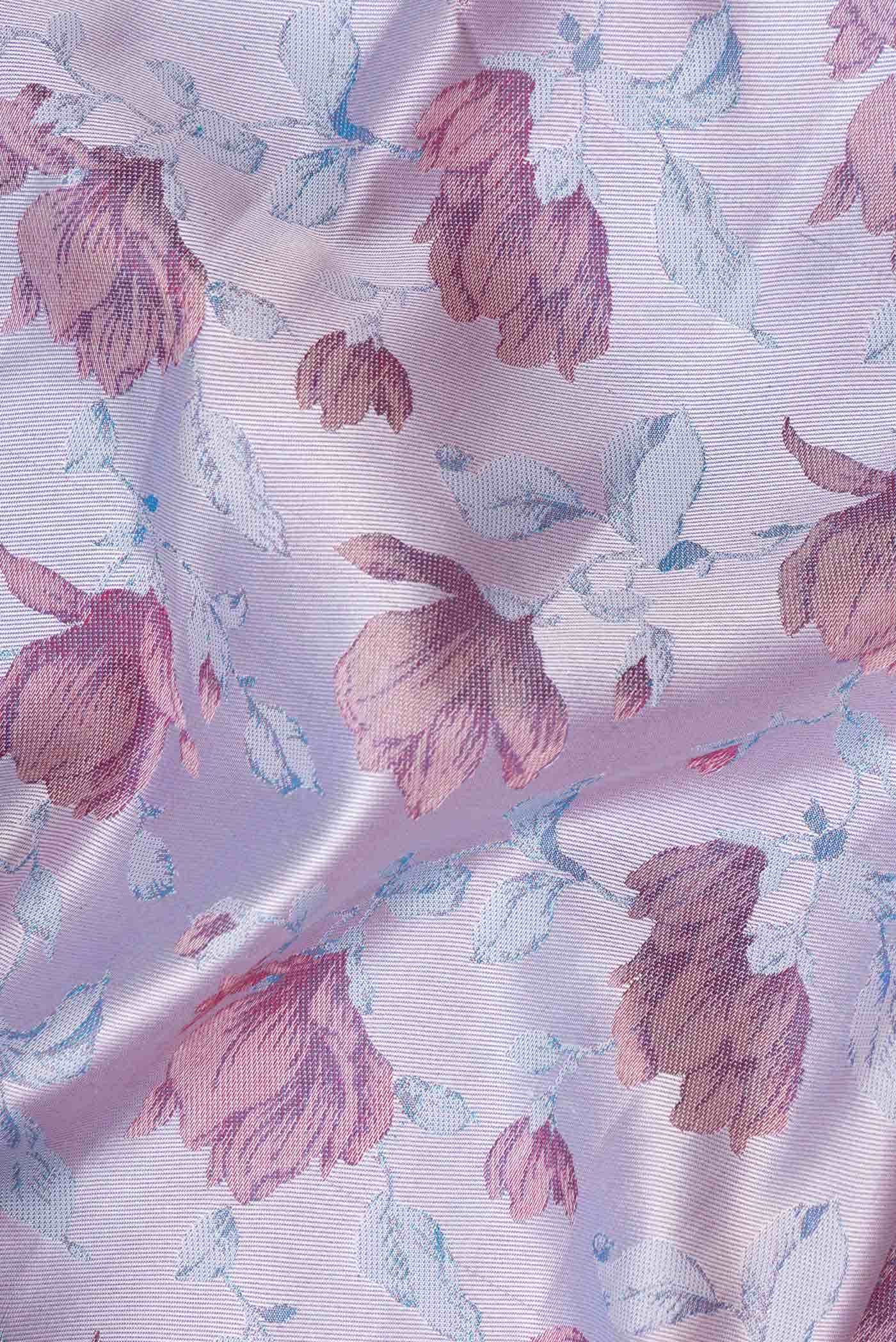 Lavender Kanchipuram Silk Saree