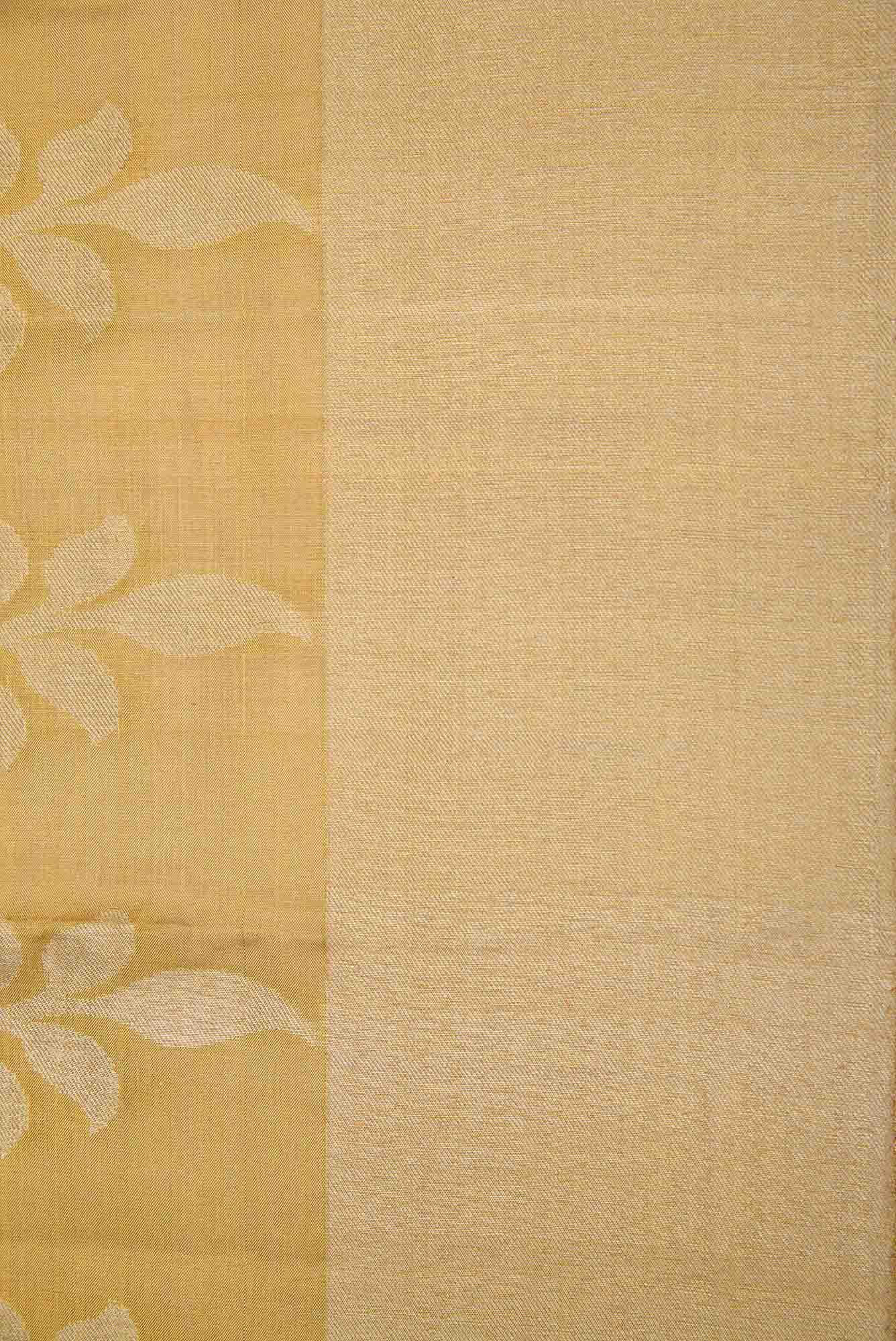 Gold Kanchipuram Tissue Silk Saree