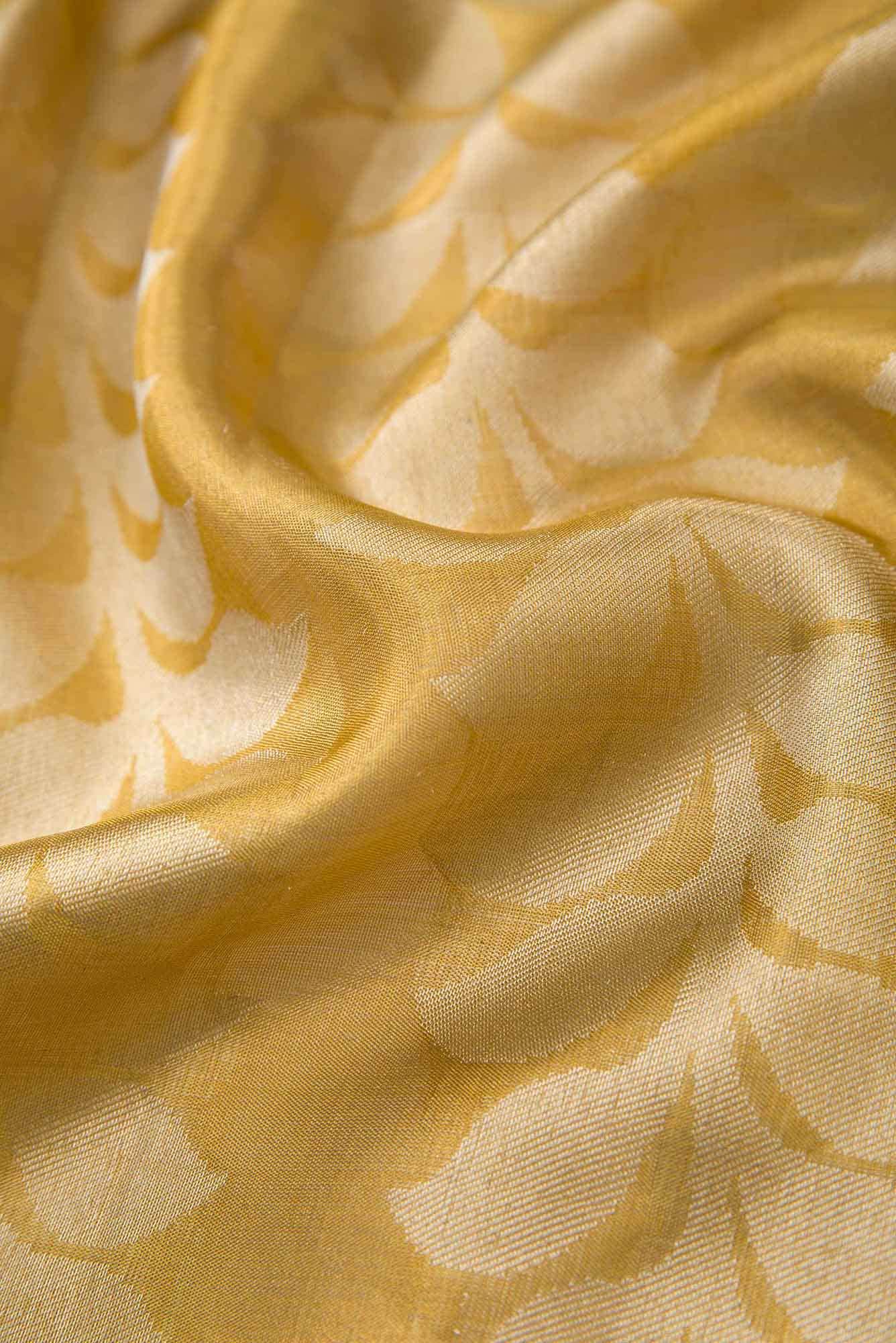 Gold Kanchipuram Tissue Silk Saree