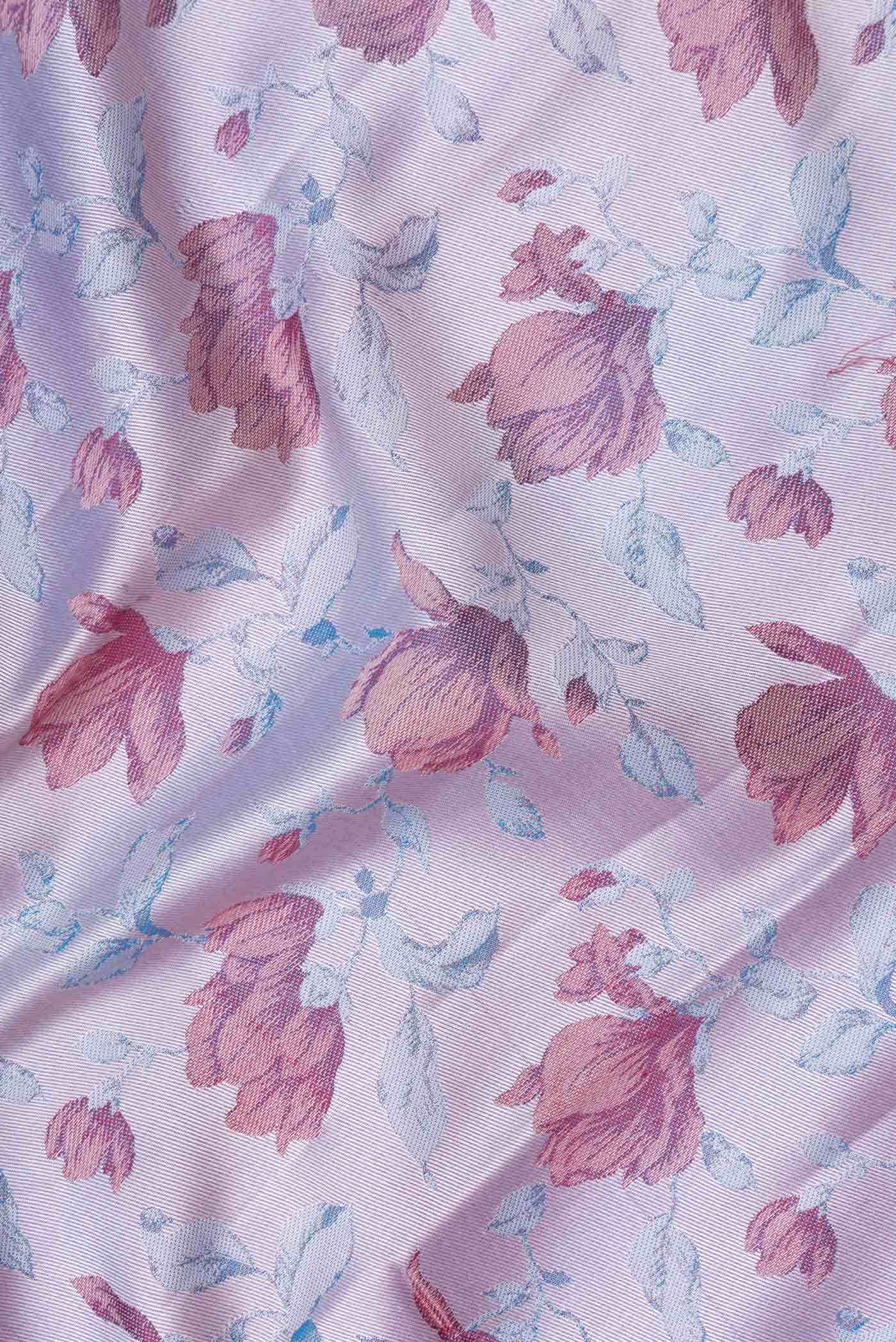 Lavender Kanchipuram Silk Saree